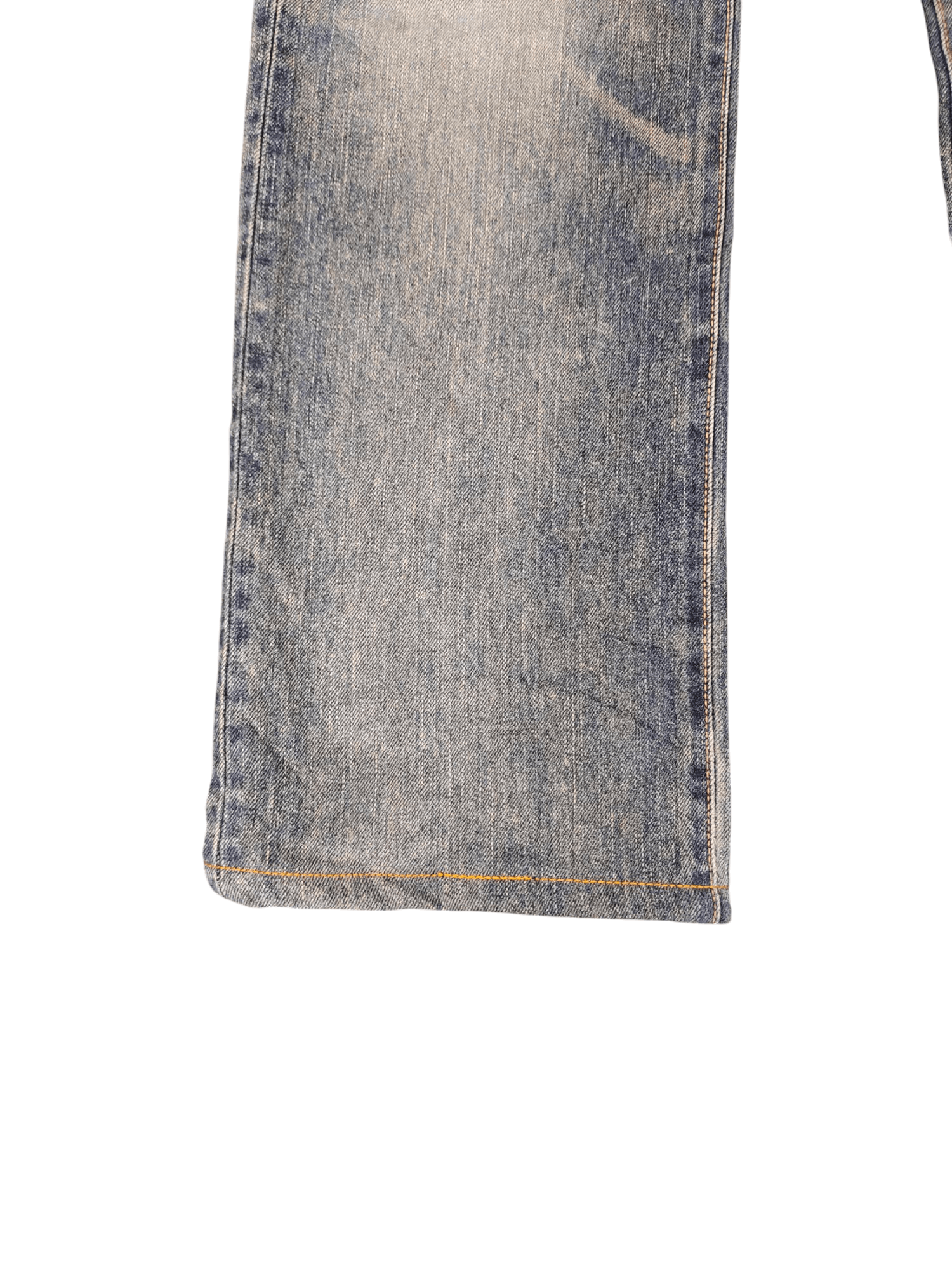 Comme des Garcons × Undercover Vintage Edwin Xvs Japan Clawmark Distress Faded Jeans Size US 30 / EU 46 - 6 Thumbnail