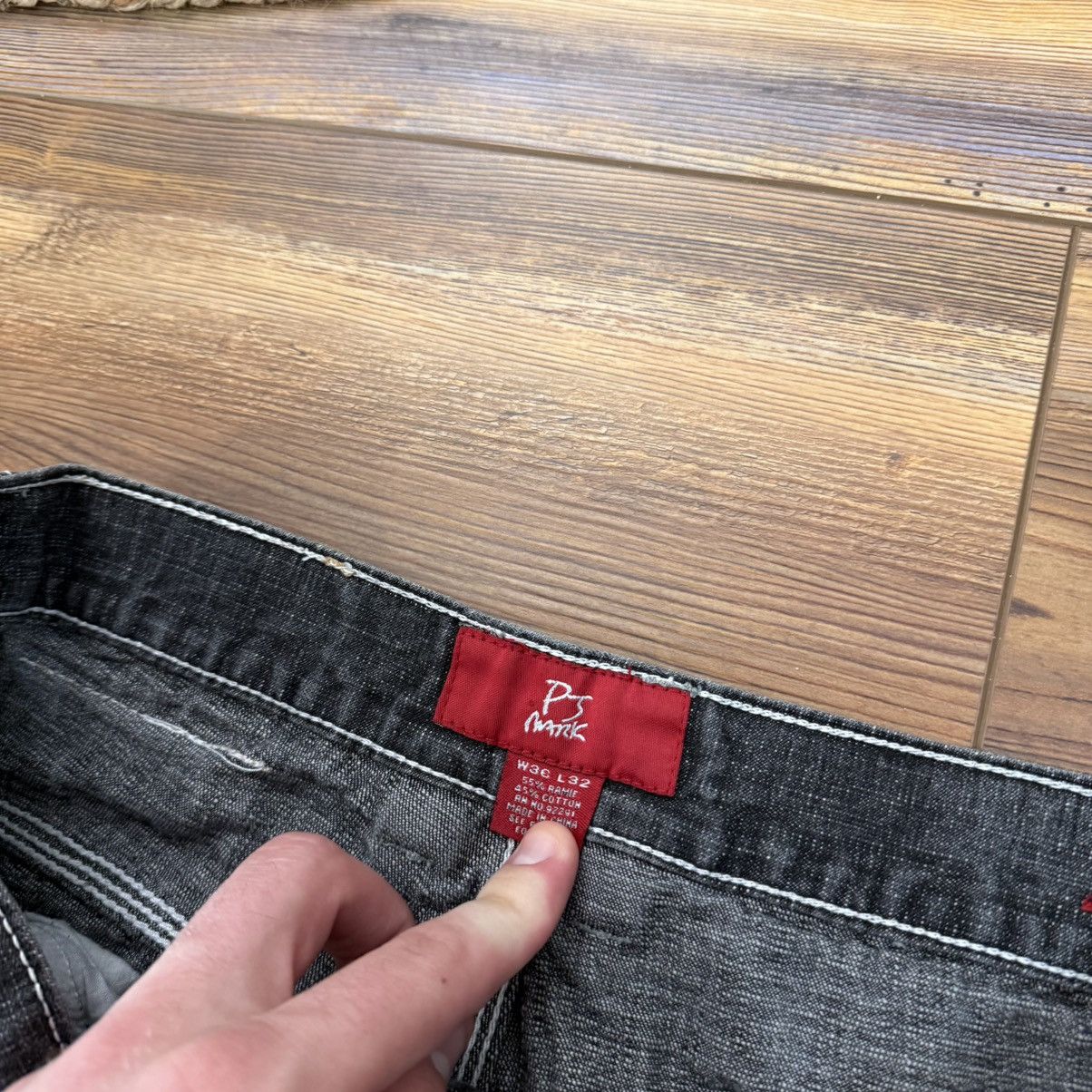 Other Vintage Black Baggy Skate Y2K Denim Jeans Southpole Style Size US 34 / EU 50 - 7 Thumbnail