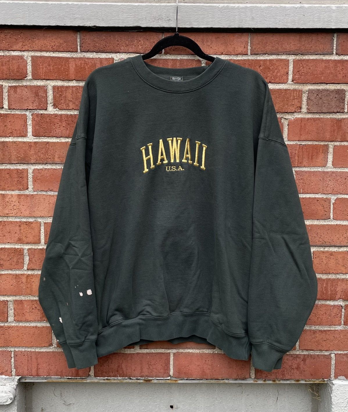 Vintage JOHN GALT Hawaii Embroidered Heavy-Duty Sweatshirt Size US XL / EU 56 / 4 - 1 Thumbnail