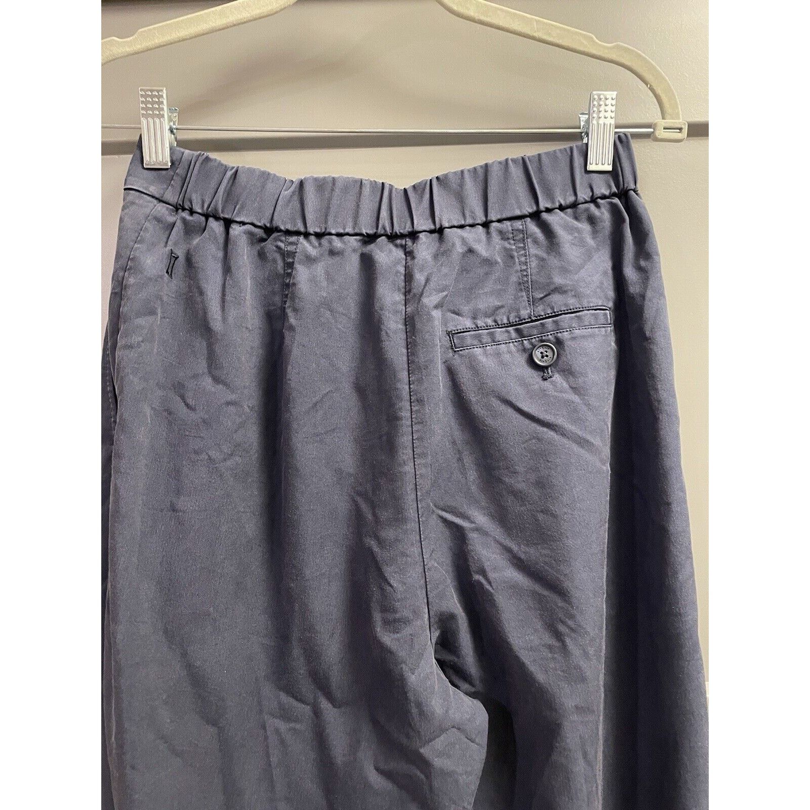 Kit and Ace Kit and Ace SUBLIME Trouser High Waisted Wide Leg Navy Size 27" / US 4 / IT 40 - 6 Thumbnail