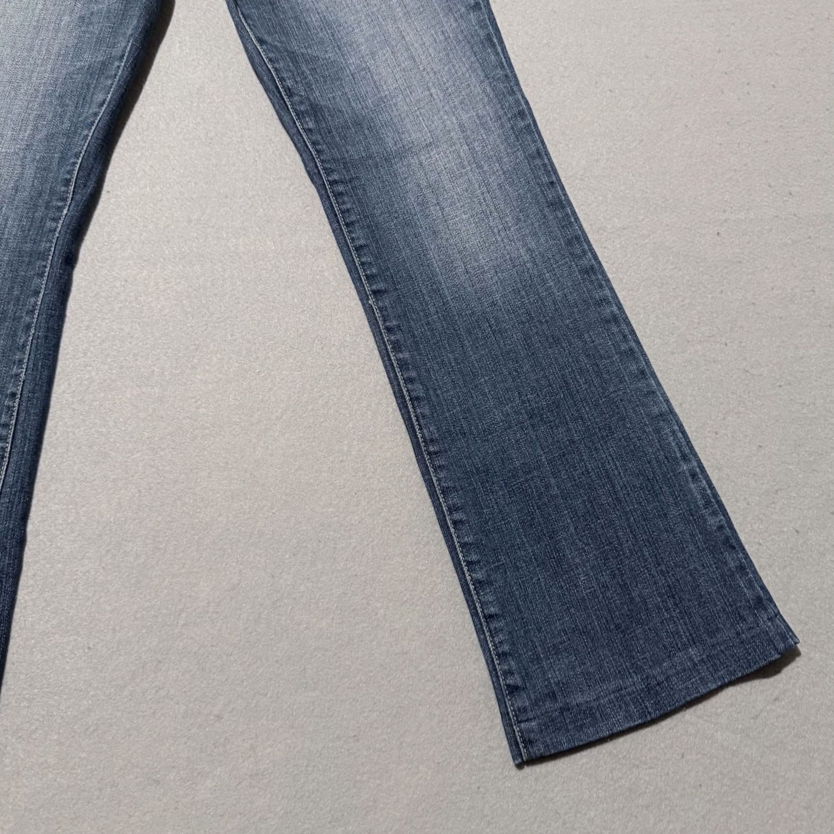 Abercrombie & Fitch Abercrombie & Fitch Jeans Women's Blue Low Rise Bootcut Flared 6 Pockets Denim 5-Pocket Design W28 XS? Size 28" / US 6 / IT 42 - 6 Thumbnail