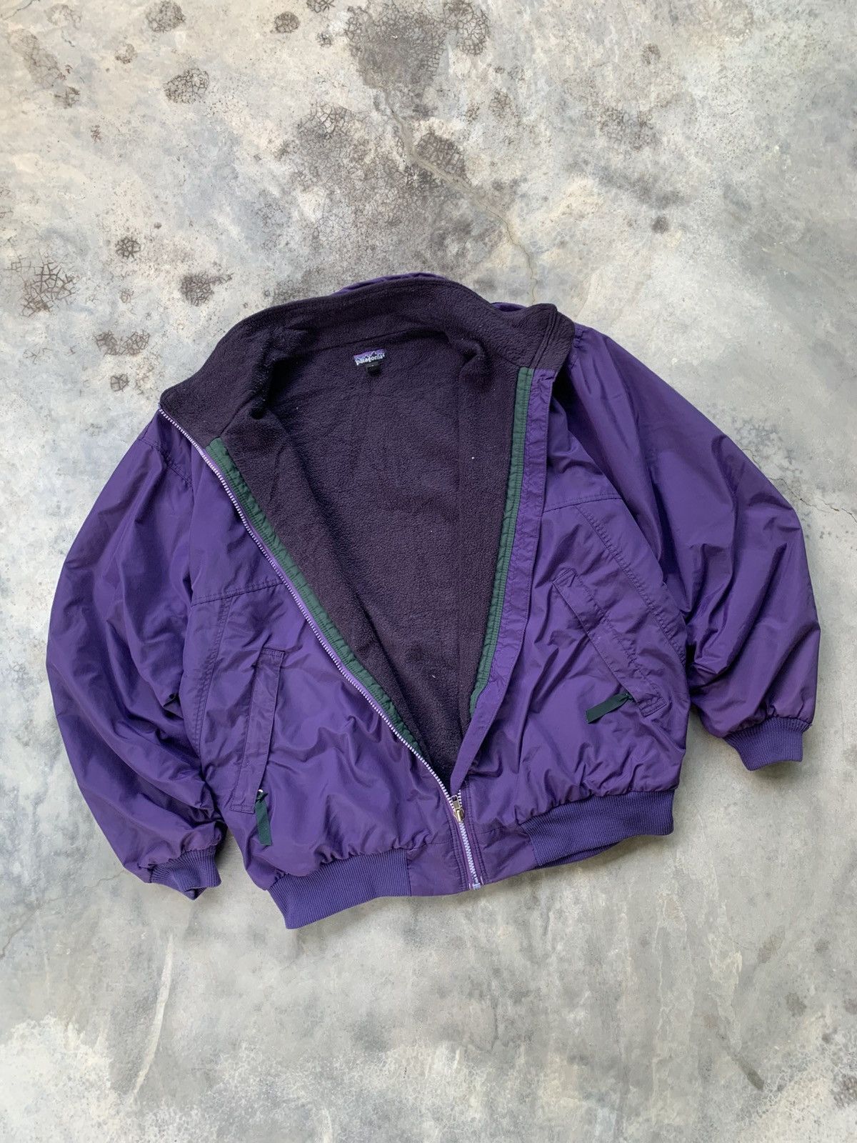 Patagonia Vintage 90s Patagonia Synchilla Bomber Jacket Size US L / EU 52-54 / 3 - 3 Thumbnail