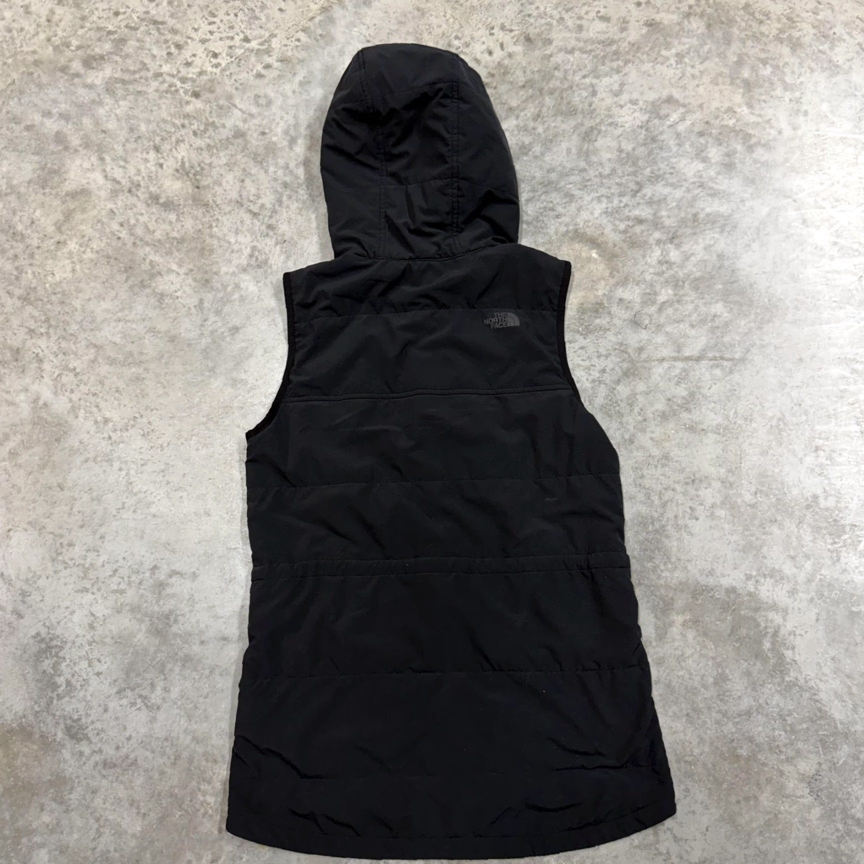 The North Face VEST The North Face Womens XS Black Hooded Softshell Full Zip Insulated Warm Size XS / US 0-2 / IT 36-38 - 5 Thumbnail