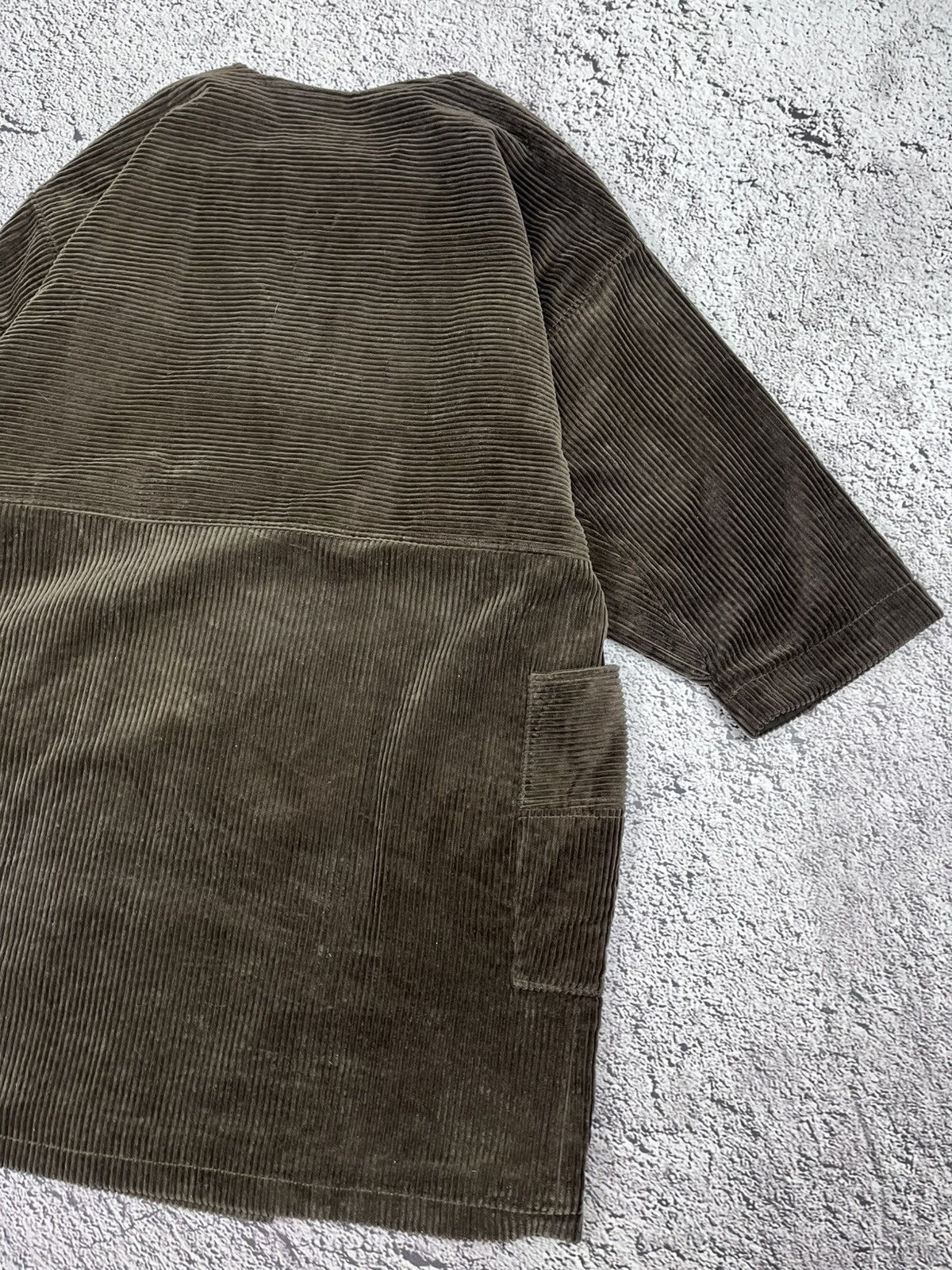 Gudrun Sjoden Gudrun Sjödén Brown Corduroy Boxy Oversized Jacket Coat M Size M / US 6-8 / IT 42-44 - 12 Thumbnail