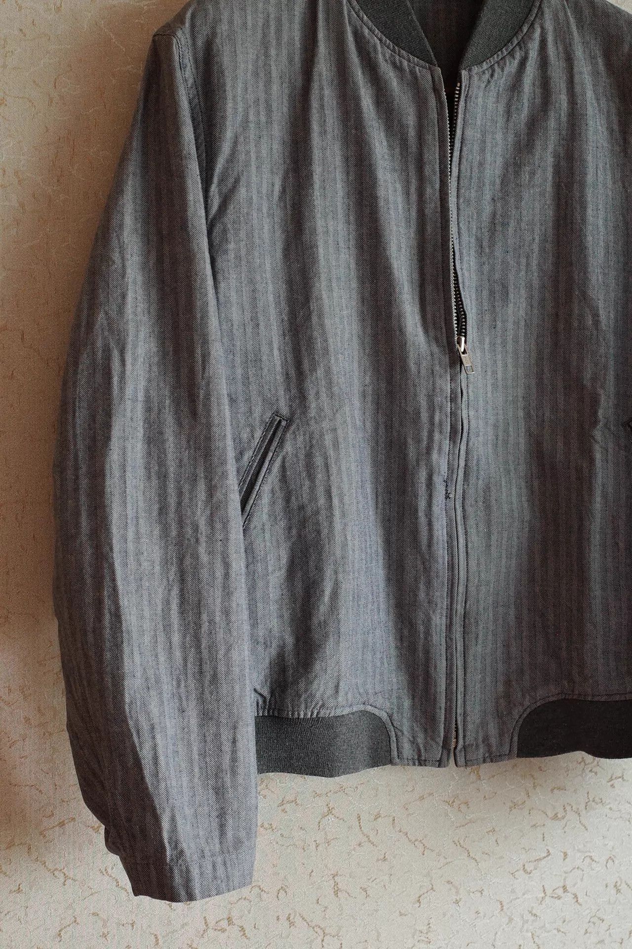 Y's for Men Y's Men's 80s Cotton Herringbone Short Jacket Size US M / EU 48-50 / 2 - 5 Thumbnail