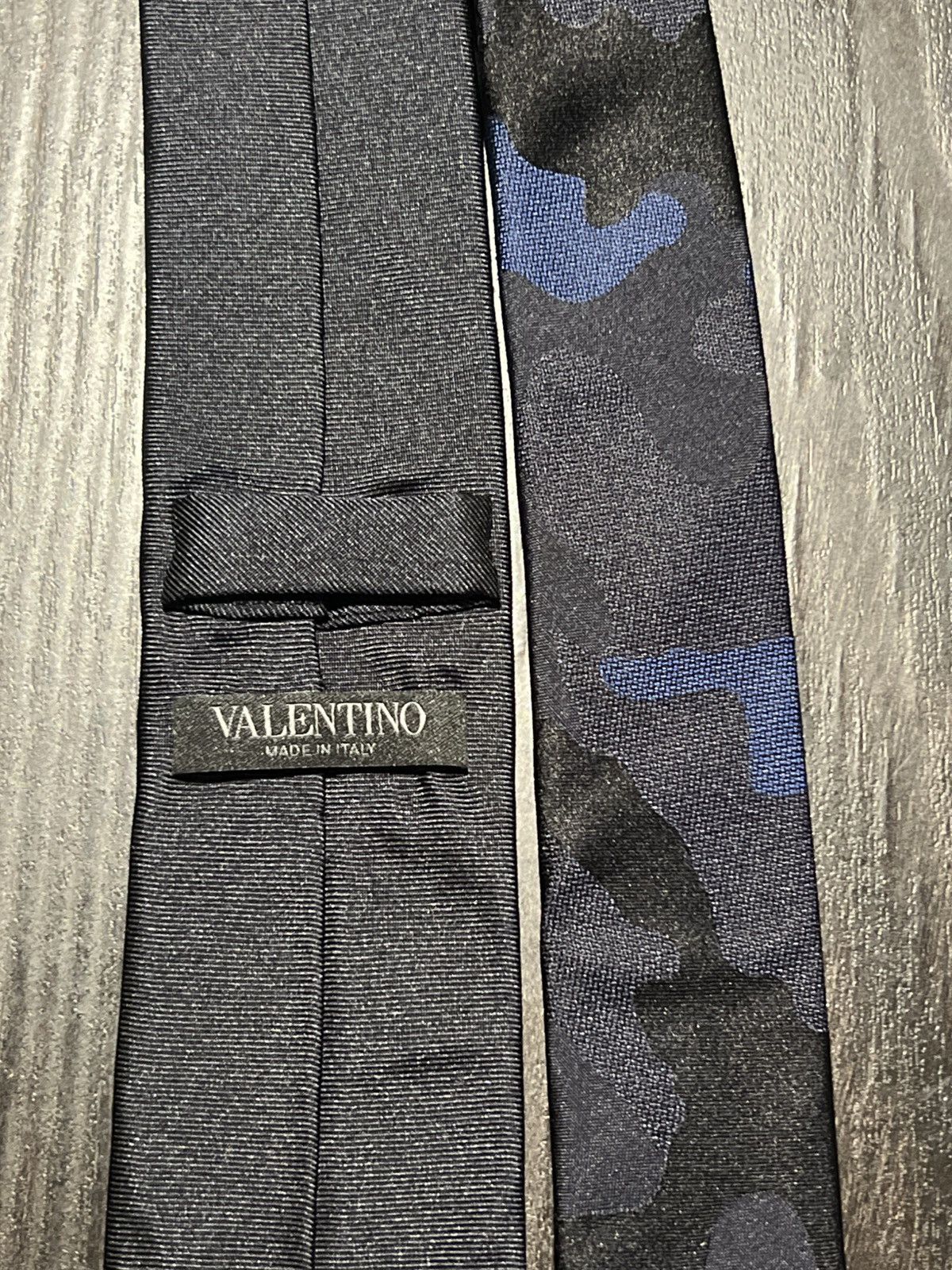Valentino (Pair selling) VALENTINO Camo Print Eagle Tie Size ONE SIZE - 4 Thumbnail