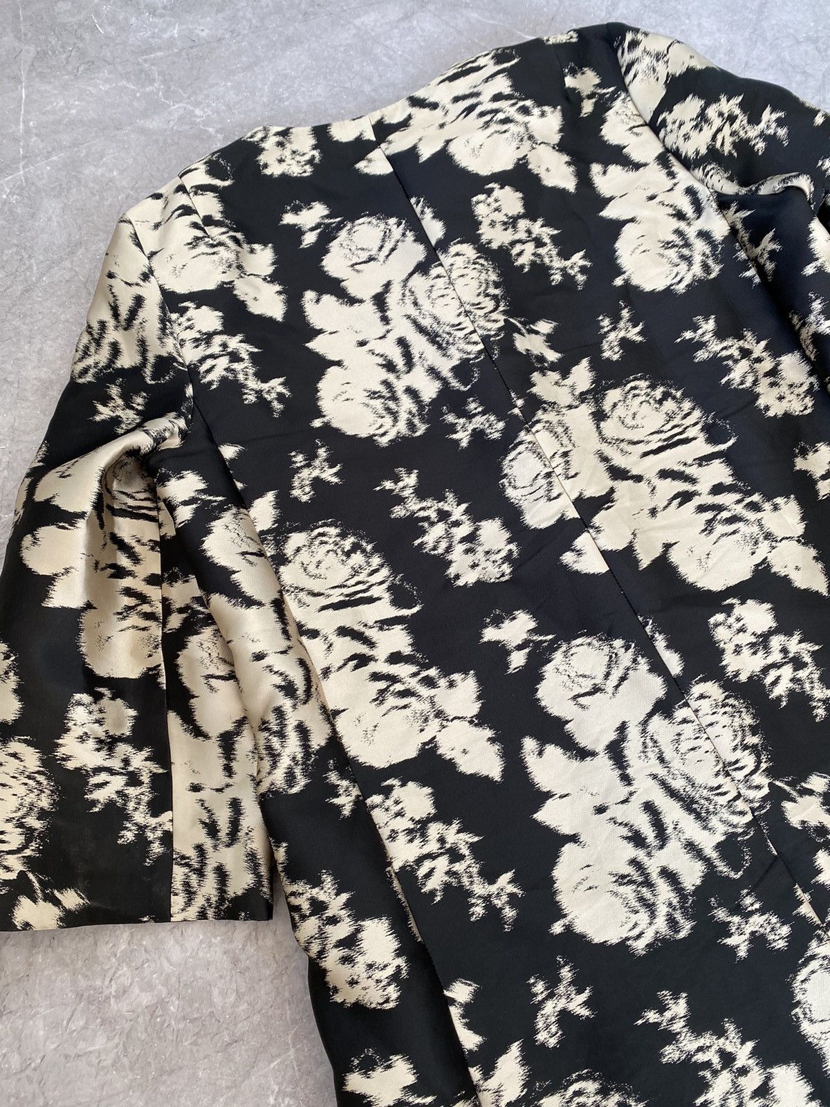 Gerard Darel Gerard Darel Paris Blend Silk Long Coat Floral Print Style Size M / US 6-8 / IT 42-44 - 12 Thumbnail