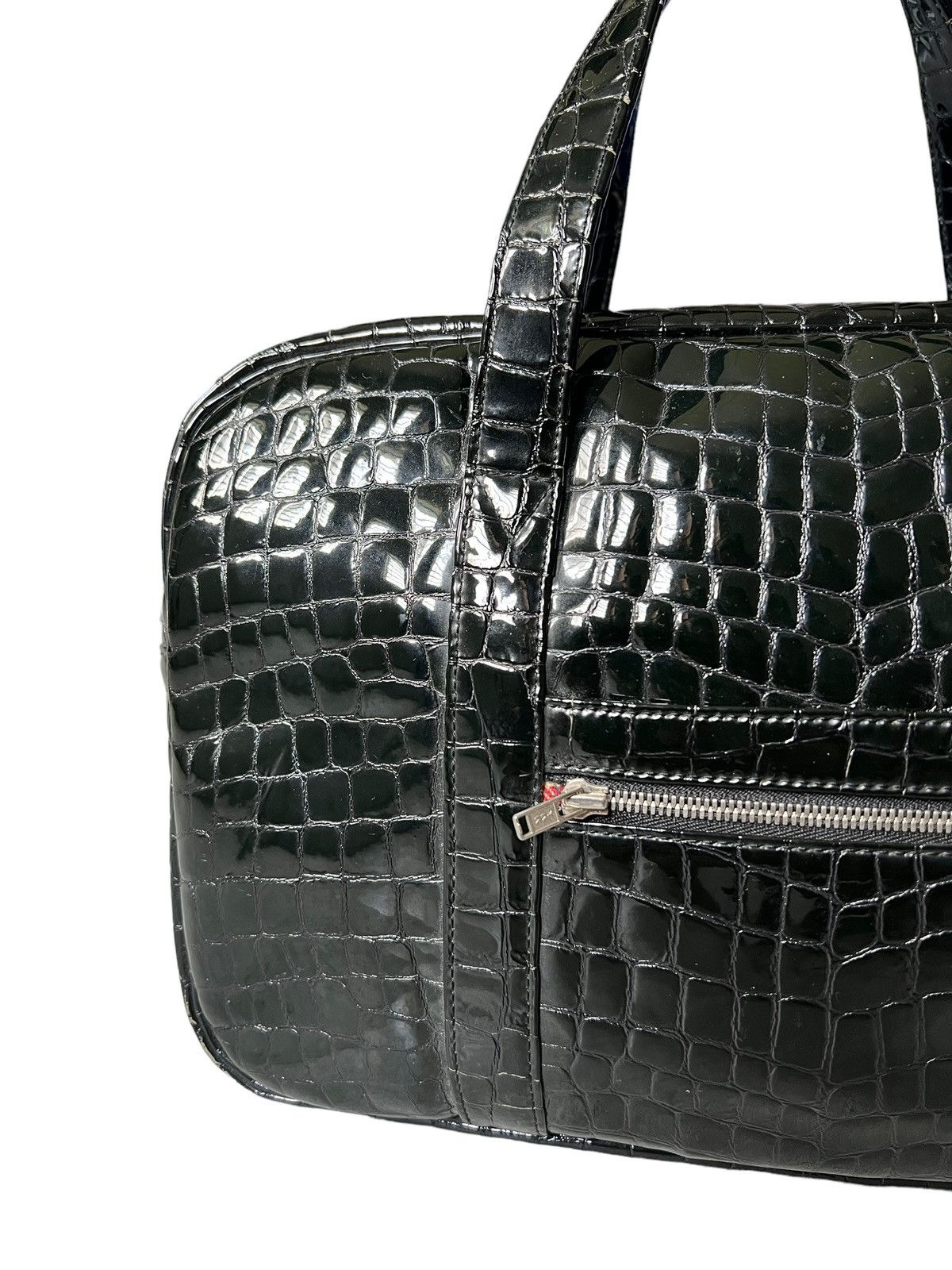 Junya Watanabe Junya Watanabe Crocodile Embossed Mini Bag Size ONE SIZE - 3 Thumbnail