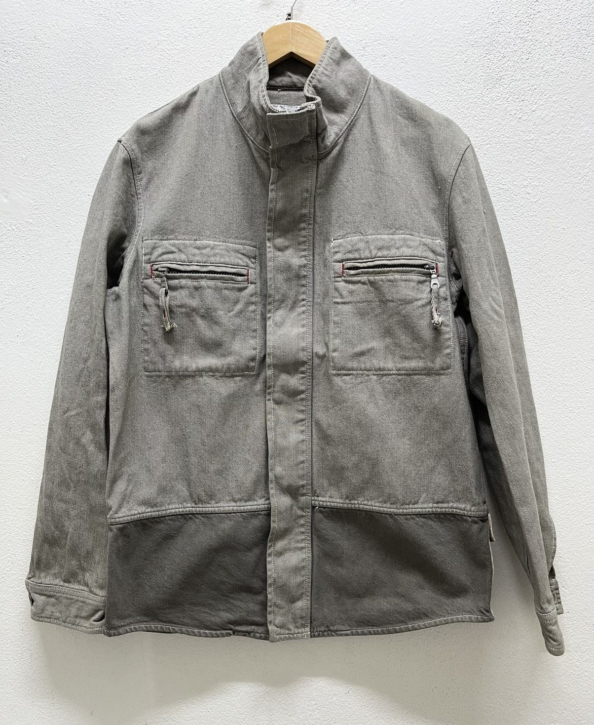 Marithe + Francois Girbaud × Vintage Vintage Marithe Francois Girbaud Denim Selvedge Jacket Size US L / EU 52-54 / 3 - 1 Thumbnail