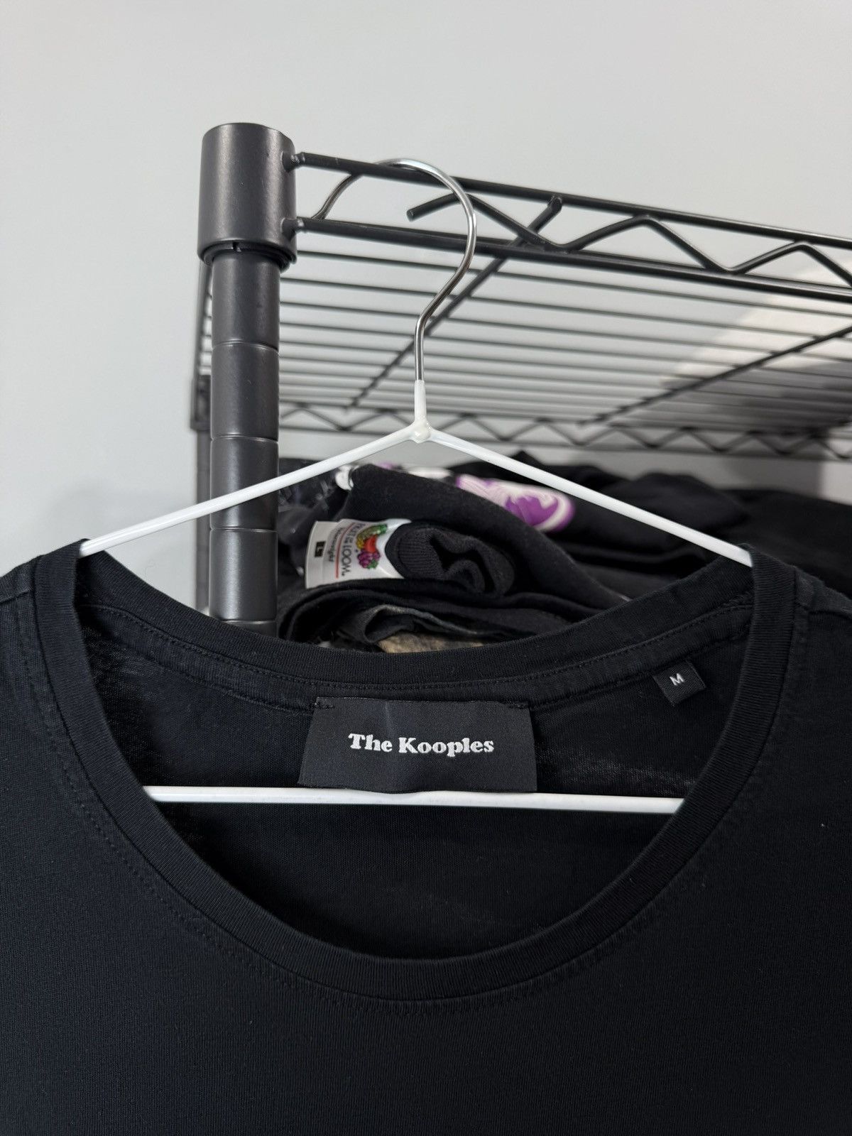 The Kooples Rare! Vintage The Kooples Skull Embroidered Logo T Shirt Size US M / EU 48-50 / 2 - 3 Thumbnail