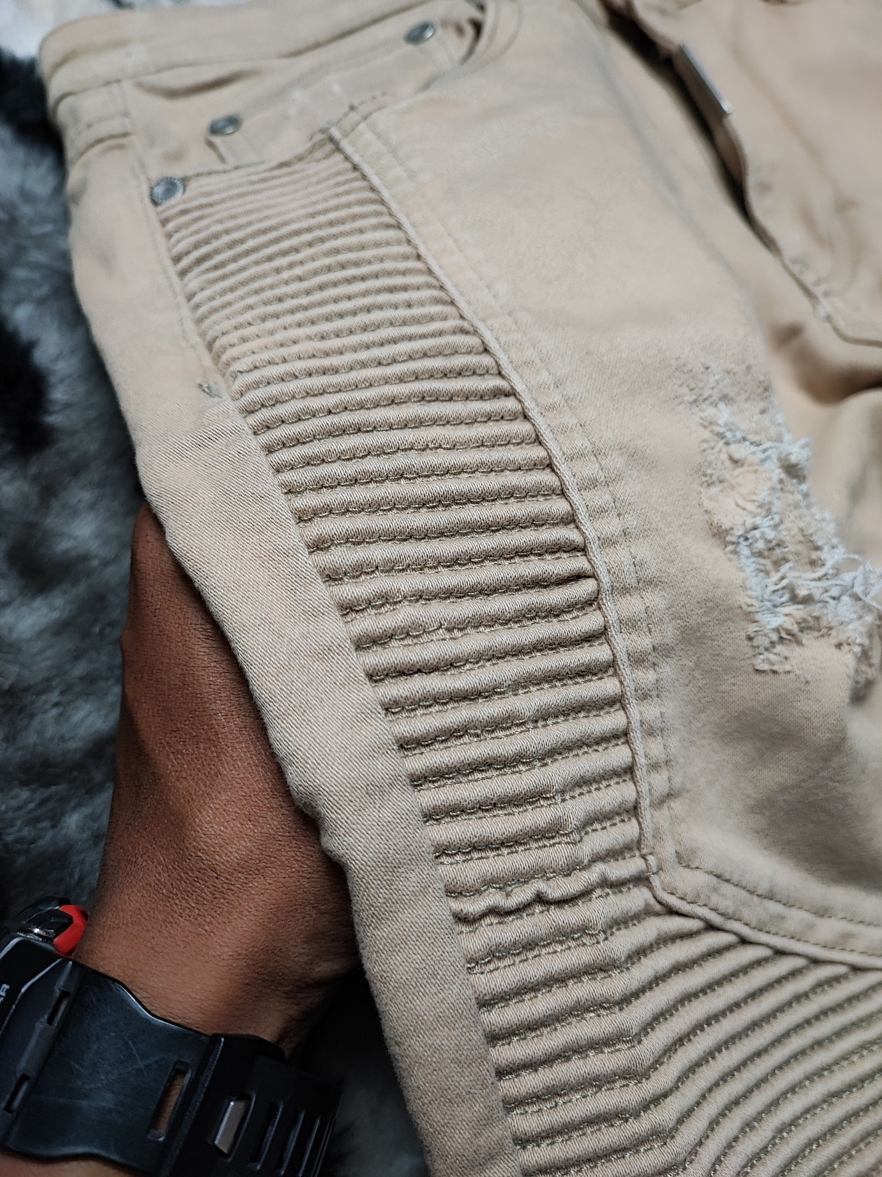 Represent Clo. Represent Brown Cotton Stretch Size US 30 / EU 46 - 6 Thumbnail