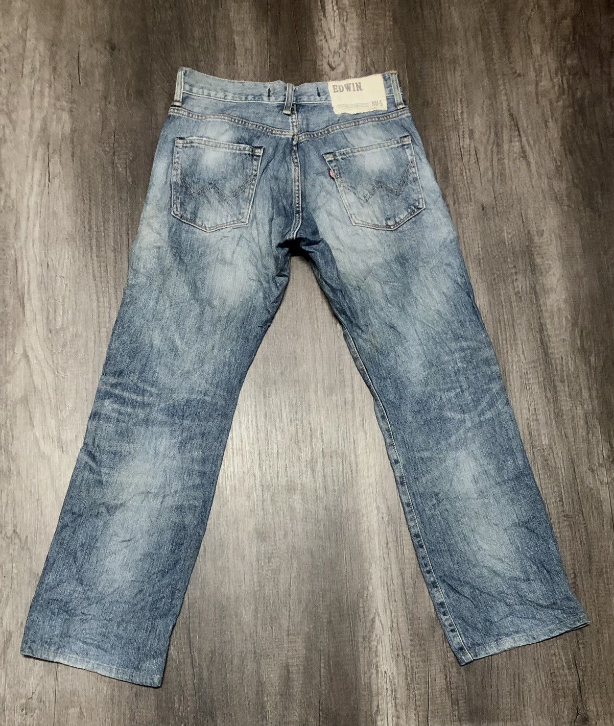 Edwin × Vintage Vintage Edwin XU-S Distressed Denim Size US 30 / EU 46 - 20 Thumbnail