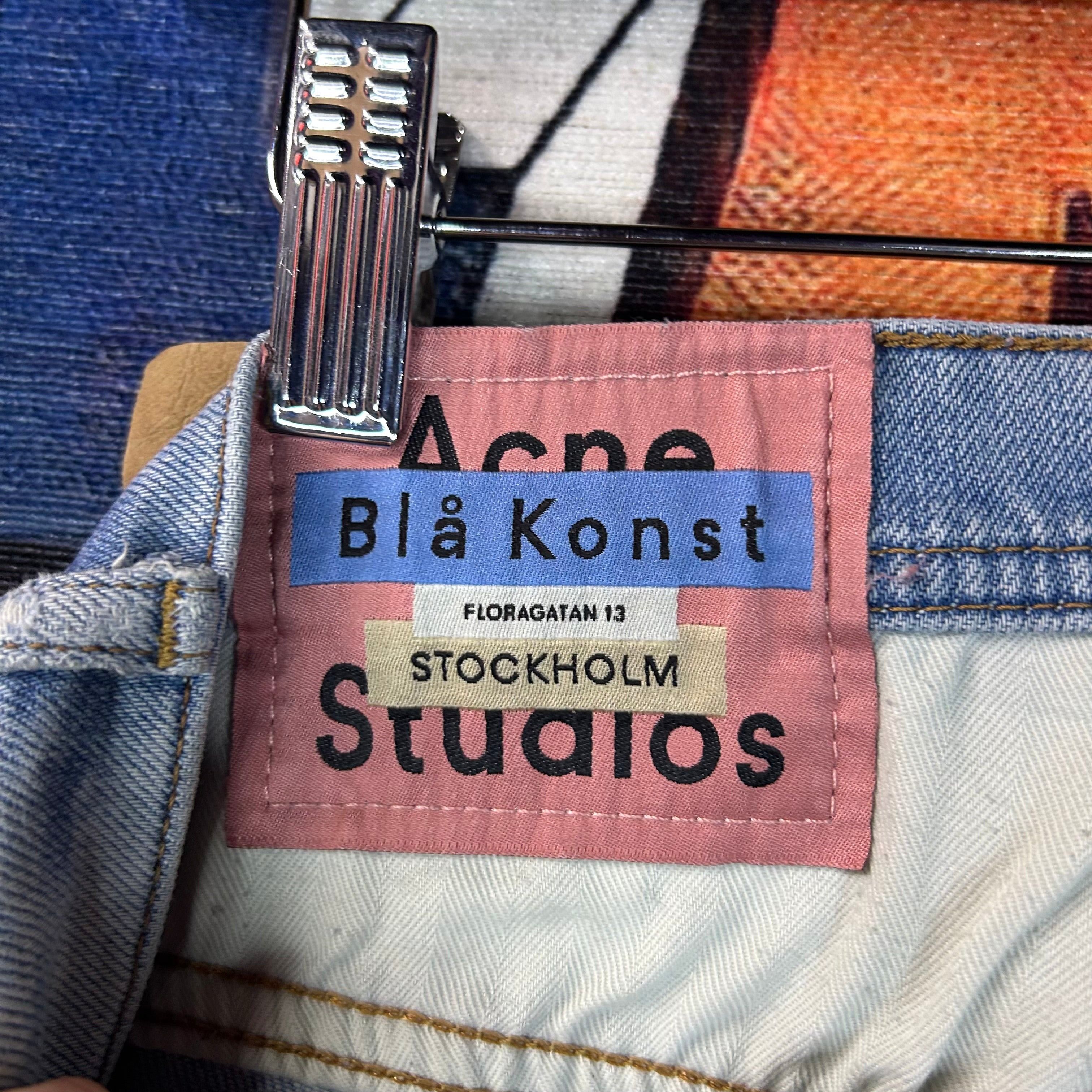 Acne Studios Acne Studios Blå Konst Light Wash Jeans Size 30” Size US 30 / EU 46 - 3 Thumbnail