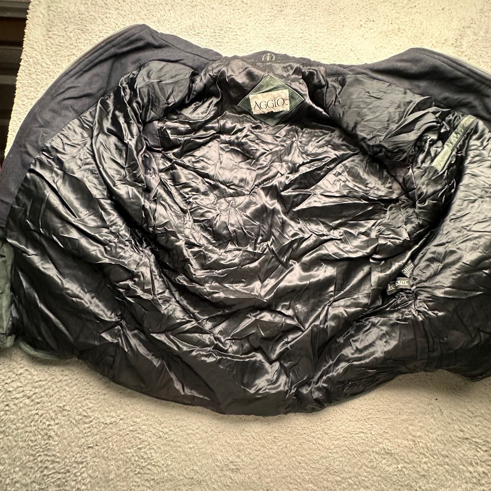Other Vintage Aggio Thermolite Quilt Suede Leather Jacket Mens M Size US M / EU 48-50 / 2 - 15 Thumbnail