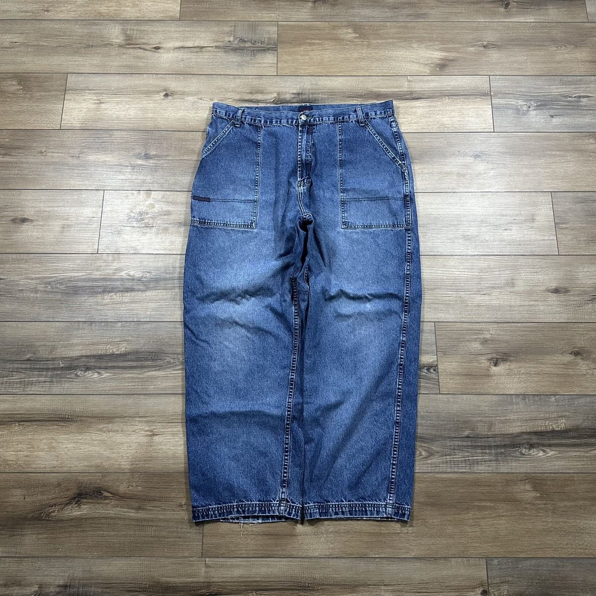 Tommy Hilfiger Vintage 90s Tommy Hilfiger Relaxed Wide Leg Carpenter Jeans Size US 40 / EU 56 - 1 Thumbnail