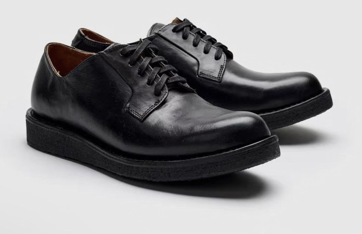 Visvim Visvim FABRO FOLK Loafers in Black. | Grailed