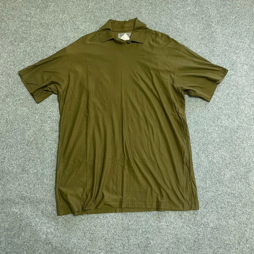 Yohji Yamamoto Yohji Yamamoto 1996SS Short-Sleeve Polo Size US M / EU 48-50 / 2 - 1 Thumbnail