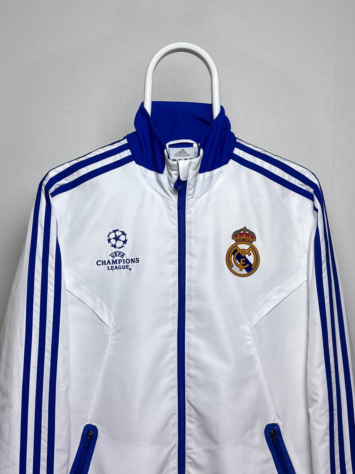 Adidas Adidas Real Madrid 2010/2011 Zip Track Jacket Size US S / EU 44-46 / 1 - 2 Thumbnail