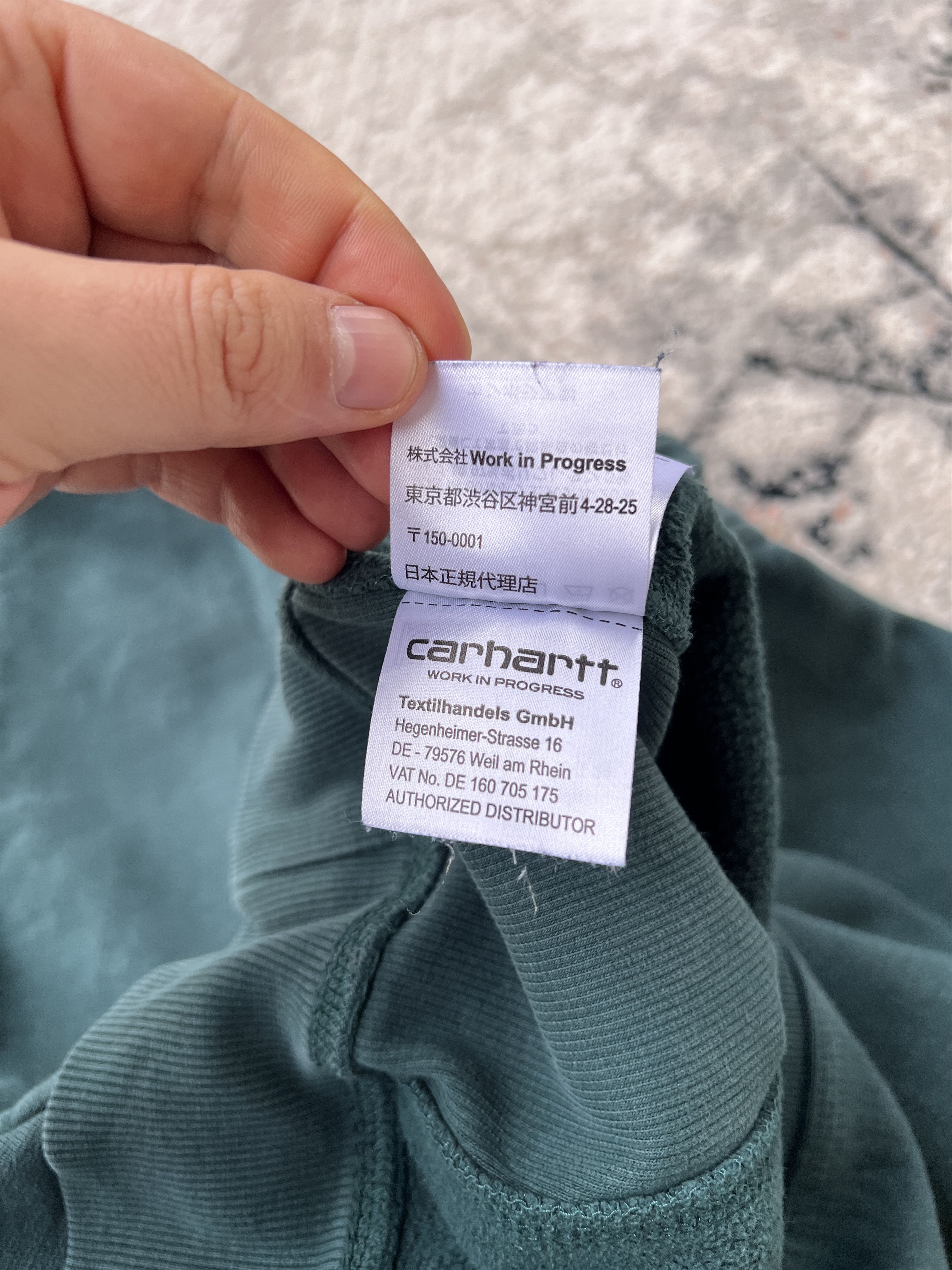 Carhartt Carhartt 1/4 Zip Sweatshirt Size US XS / EU 42 / 0 - 11 Thumbnail