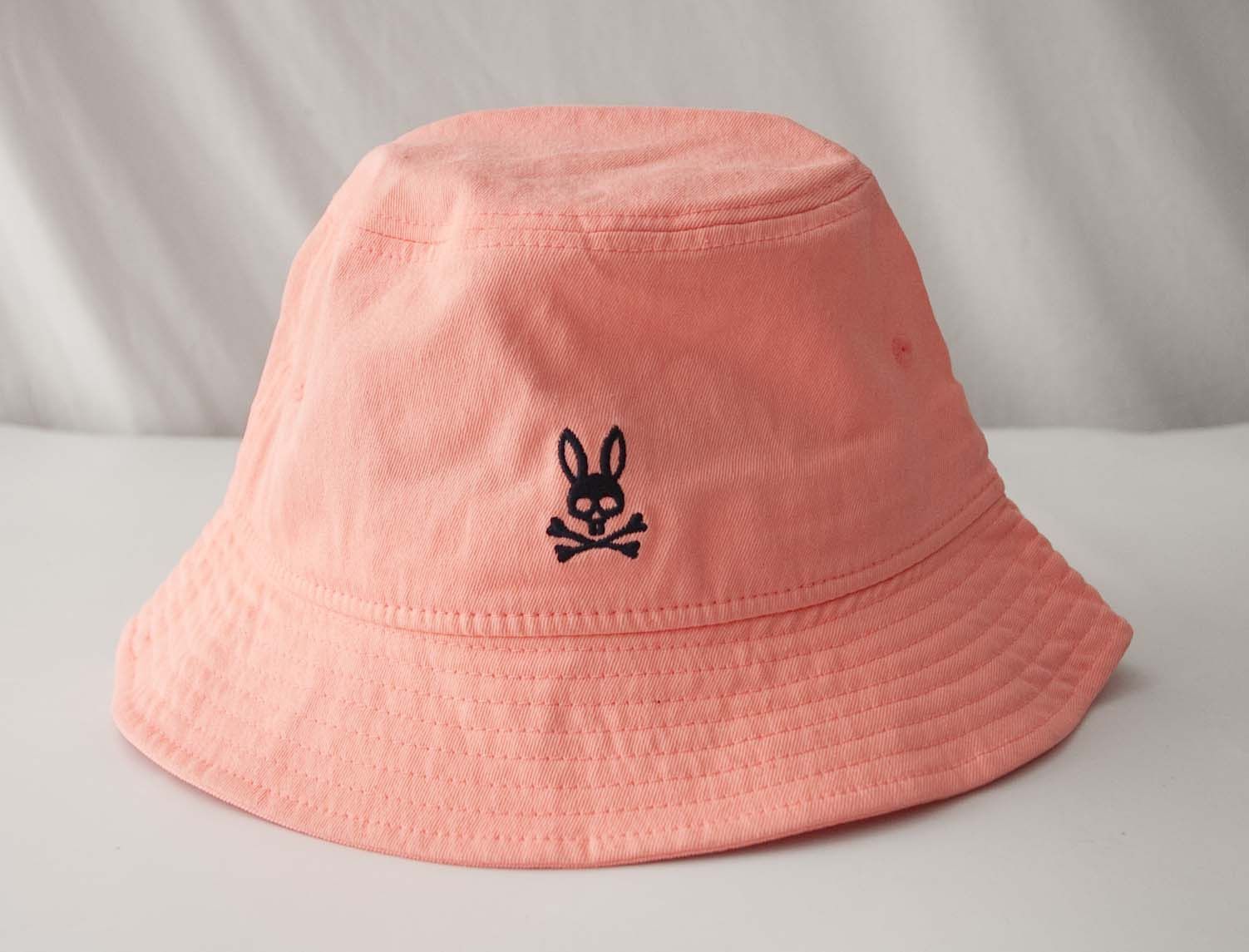 Psycho Bunny Psycho Bunny Bucket Hat Size M/L Pink /Orange Size ONE SIZE - 1 Thumbnail