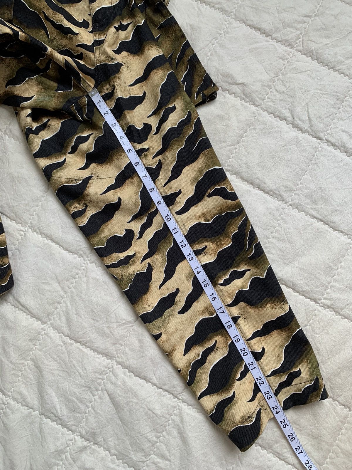 Dsquared2 SS20 Dsquared2 Camo Tiger Stripe Military Cargo Pant Size US 34 / EU 50 - 25 Thumbnail