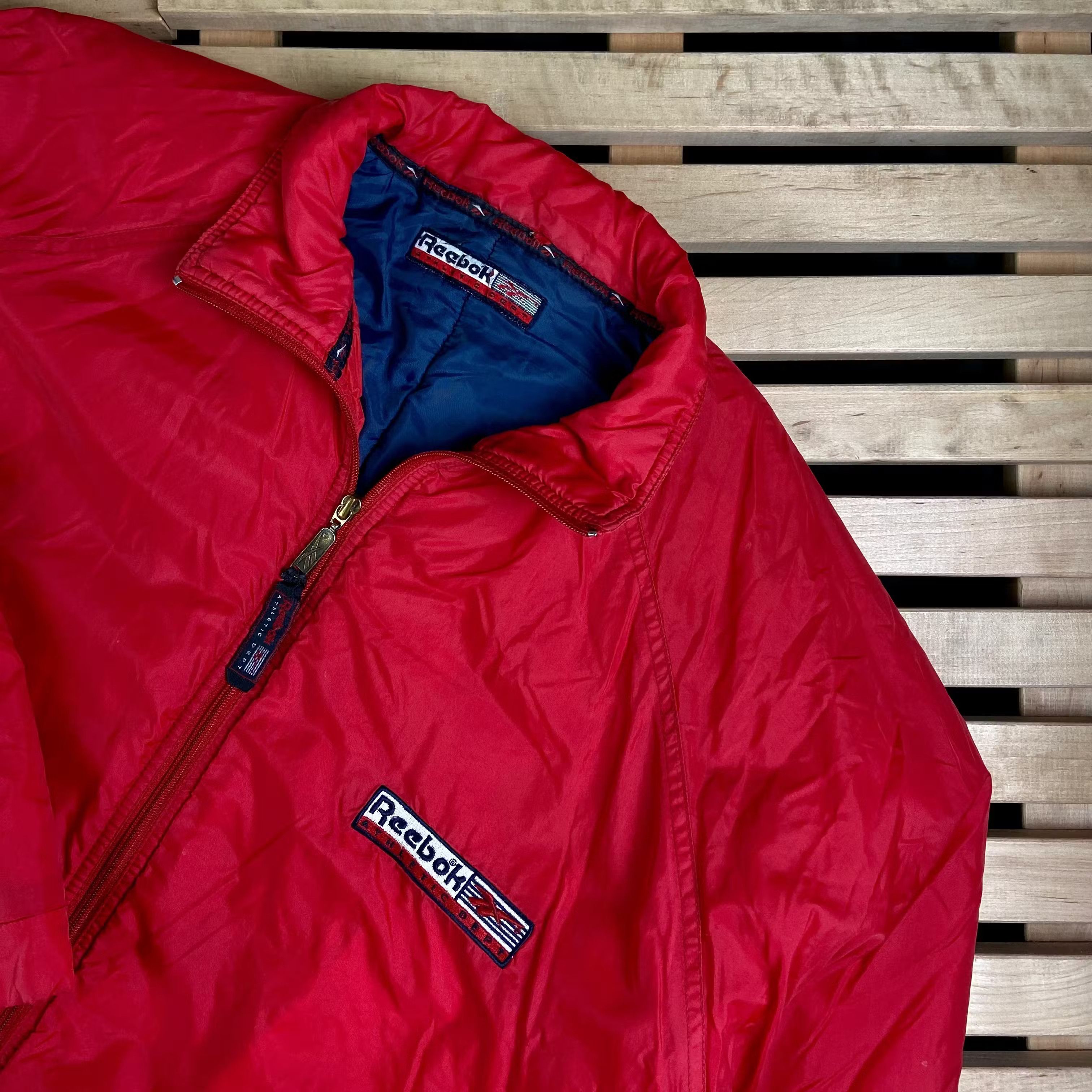 Reebok × Vintage Mens Vintage Warm Jacket Reebok Athletic Department Size L Size US L / EU 52-54 / 3 - 2 Thumbnail