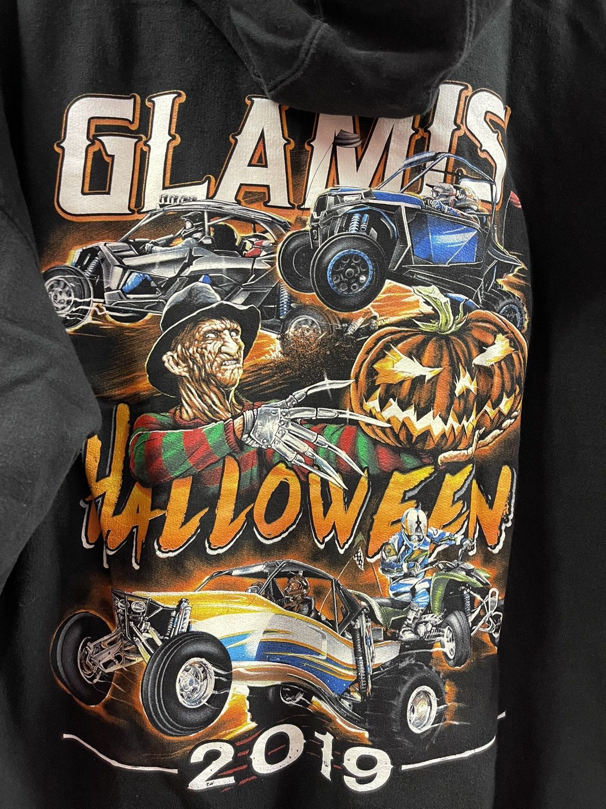 Vintage 2019 Glamis Freddy Krueger Nightmare Elm Street Goth Hoodie Size US M / EU 48-50 / 2 - 3 Thumbnail