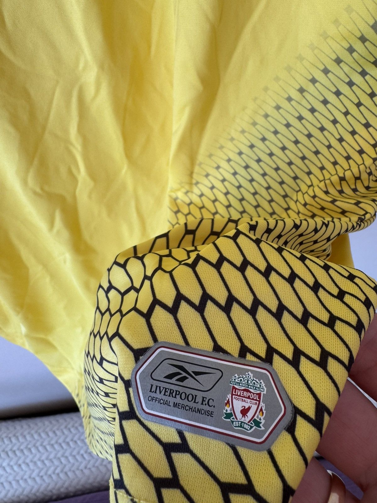 Reebok Vintage Liverpool 2004-2005 Away Soccer Jersey Football Kit Size US L / EU 52-54 / 3 - 11 Thumbnail