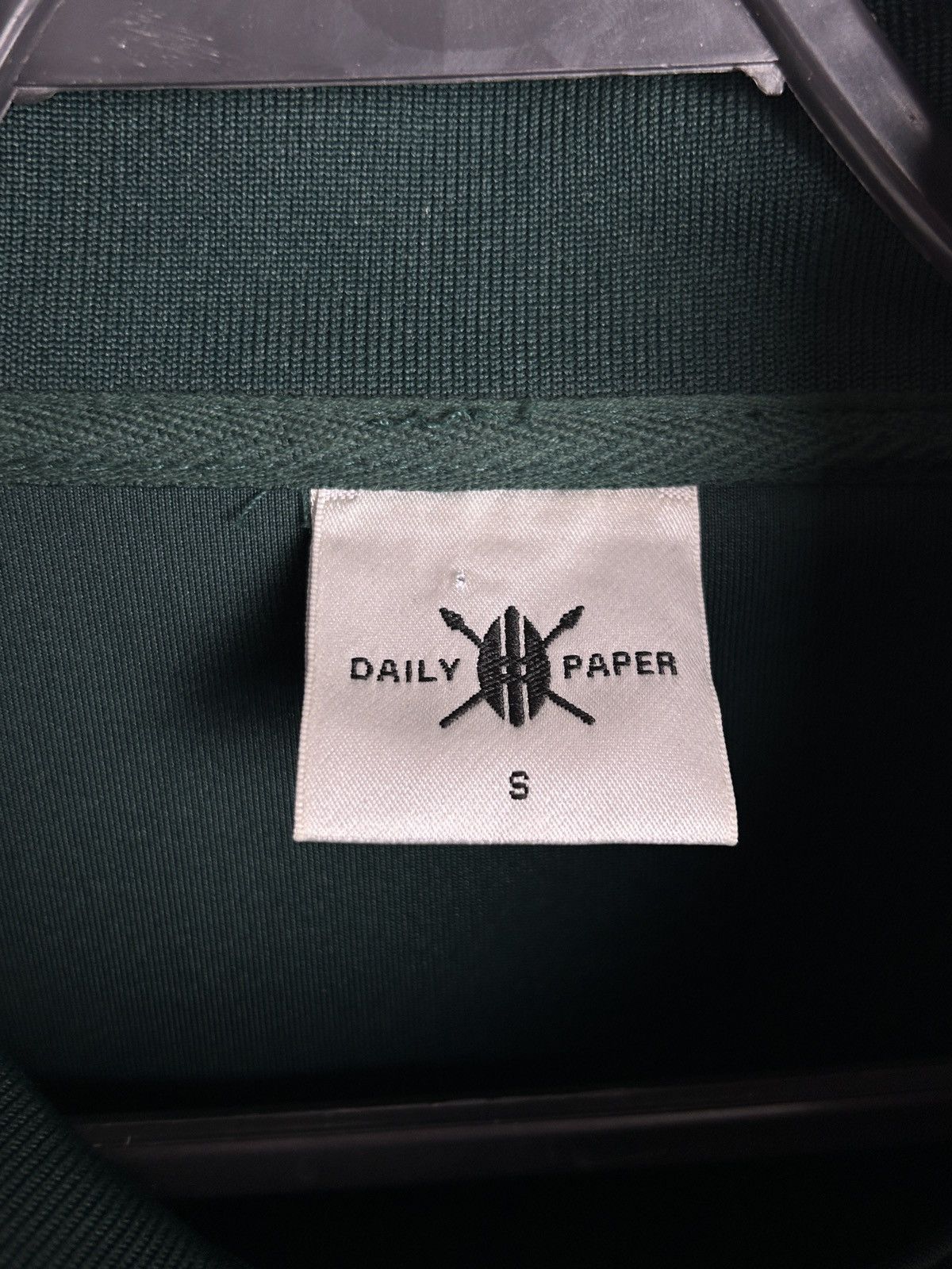Daily Paper Daily Paper Lampas Zippered Tracksuit Jacket In Green Size US S / EU 44-46 / 1 - 5 Thumbnail