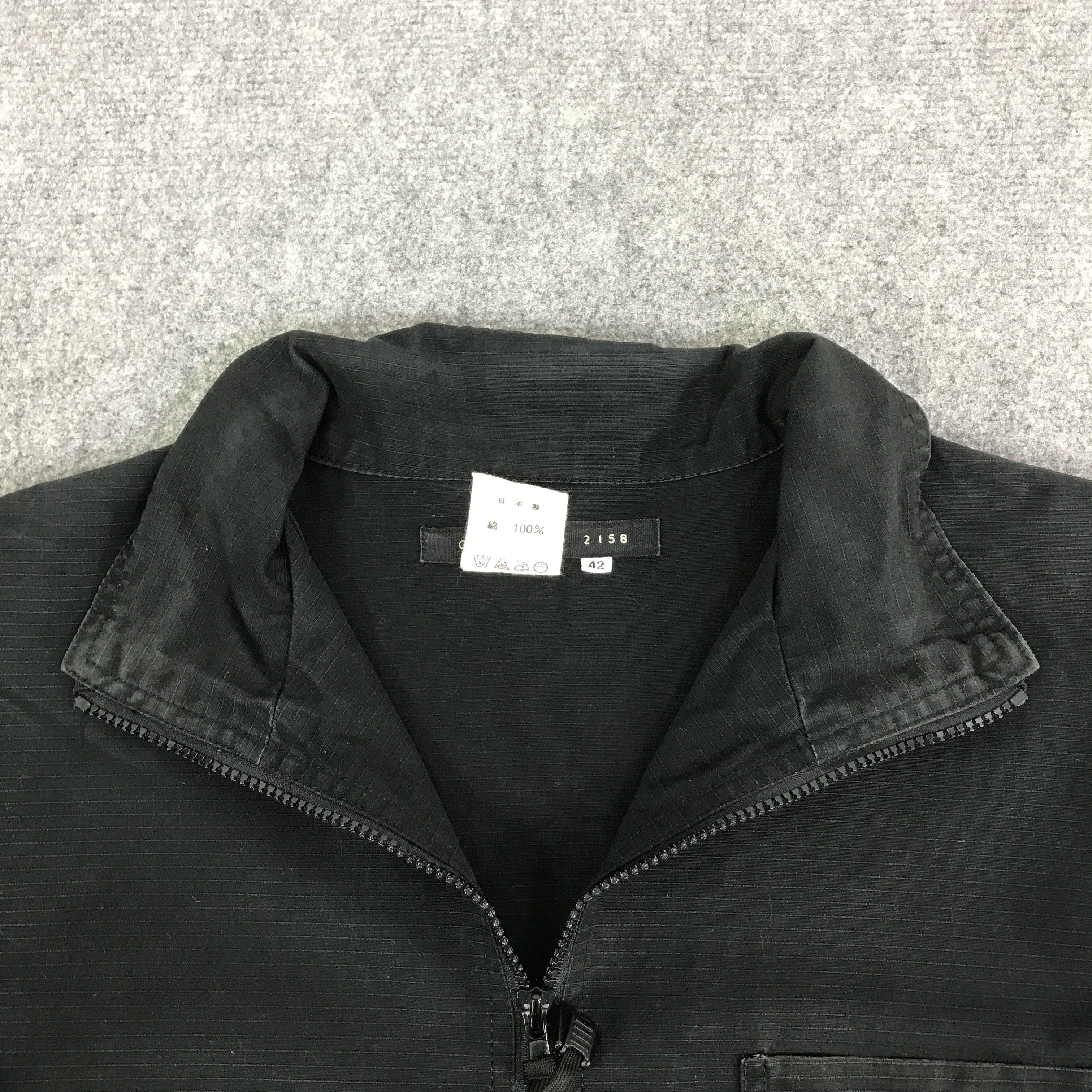 Japanese Brand GO LIKE-O JAPAN HALF ZIP JACKET K104B10 Size US M / EU 48-50 / 2 - 8 Thumbnail