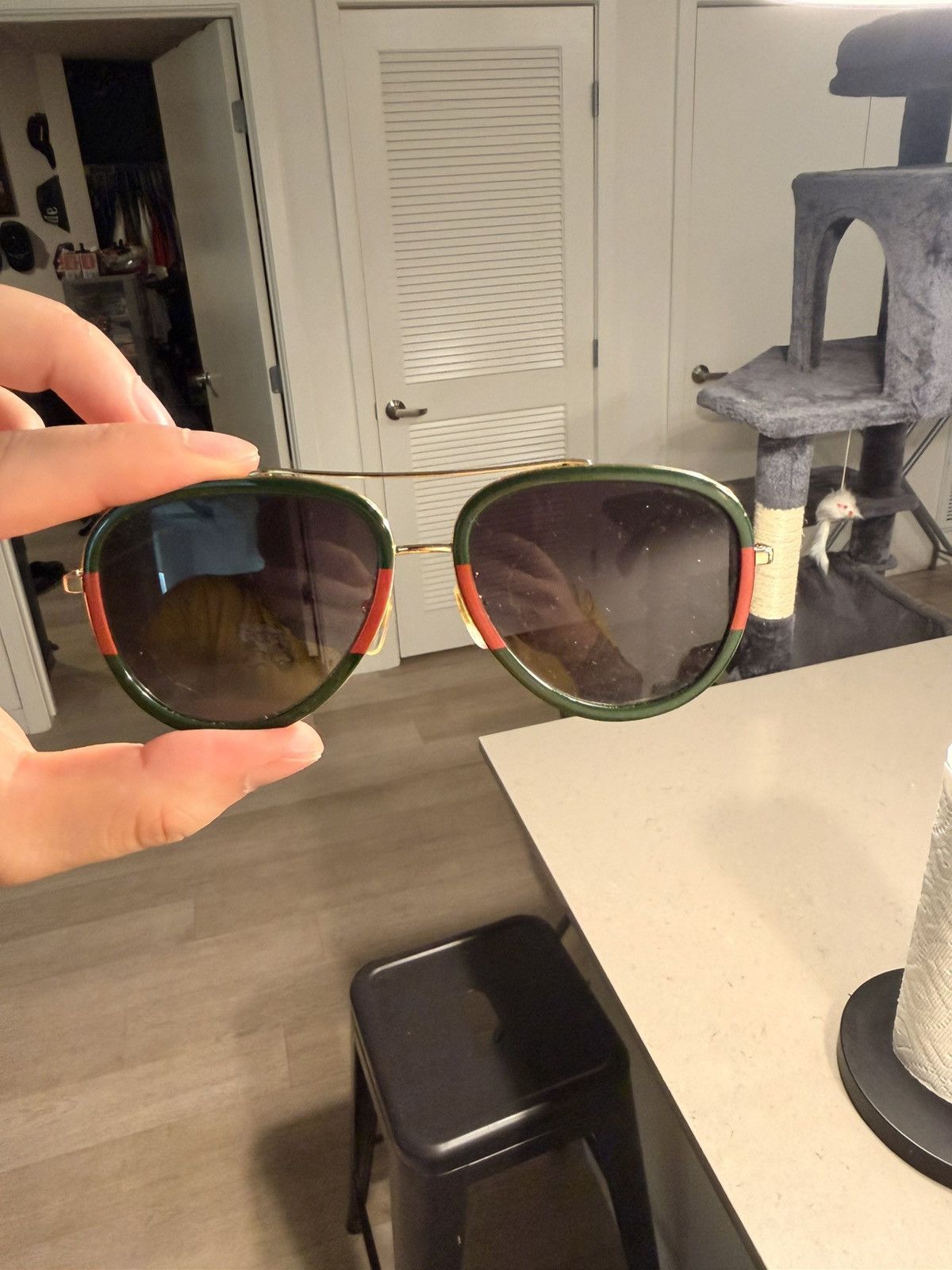 Gucci Gucci sunglasses Size ONE SIZE - 1 Thumbnail