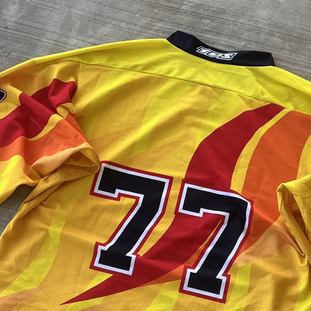 Vintage Wuthrich tps burning wheels Vintage Jersey Size US XXL / EU 58 / 5 - 7 Thumbnail