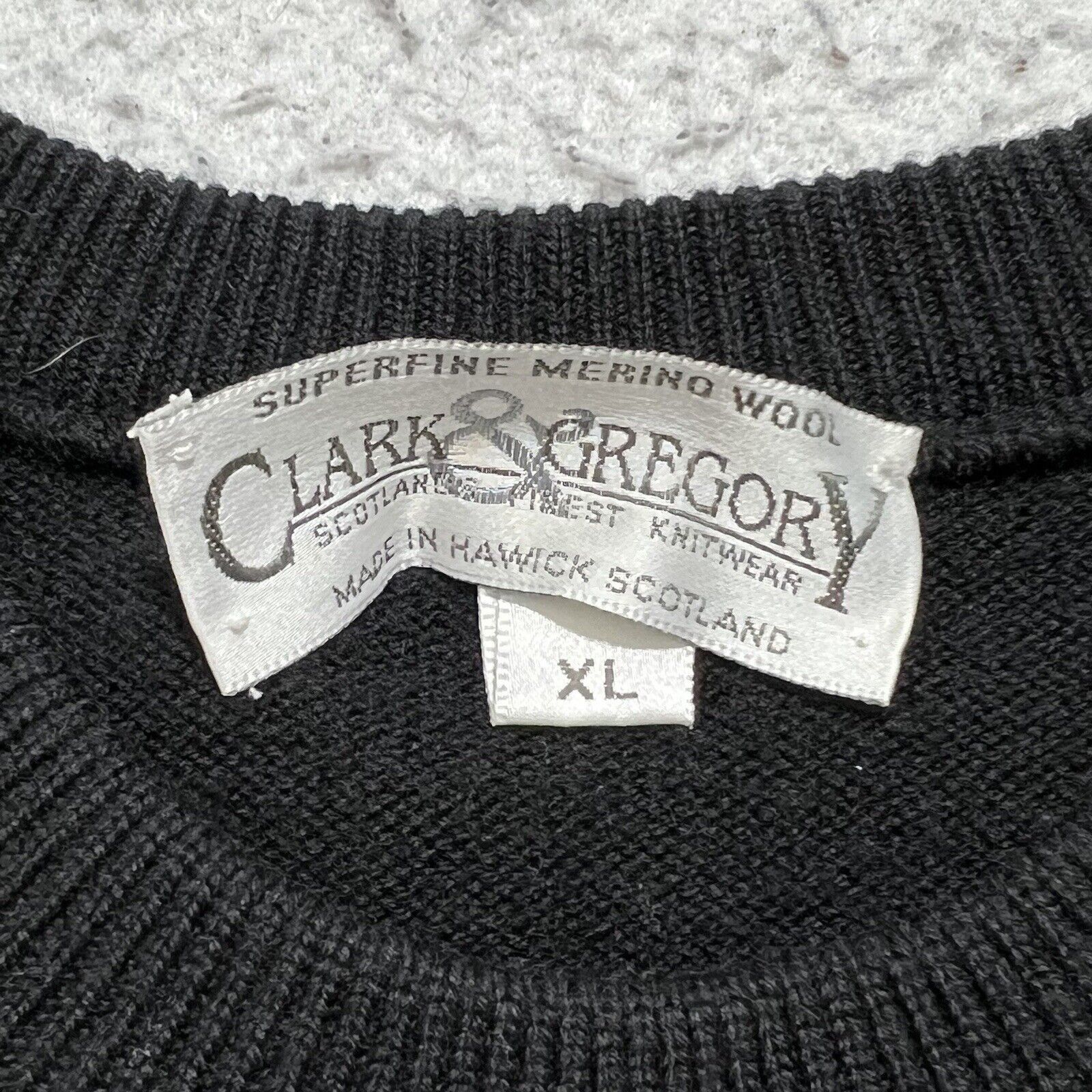 Vintage Vintage Clark Gregory Wool Crewneck Sweater Witch Golf Club Size US XL / EU 56 / 4 - 3 Thumbnail