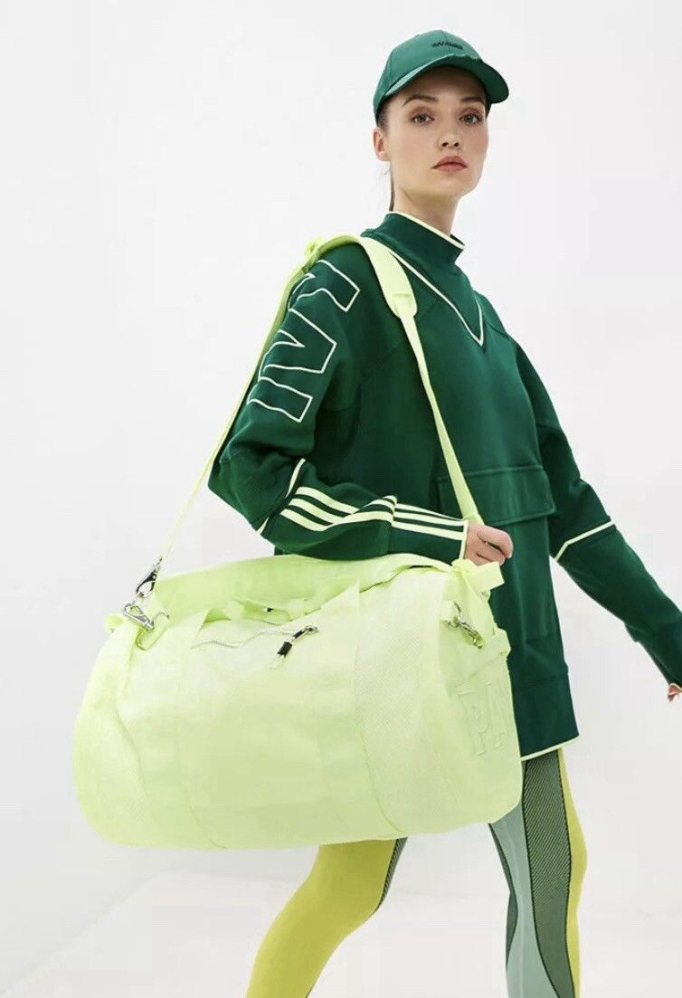 Adidas × Ivy Park Adidas x Ivy Park Neon Green Logo Duffle Bag Gym Size ONE SIZE - 2 Thumbnail