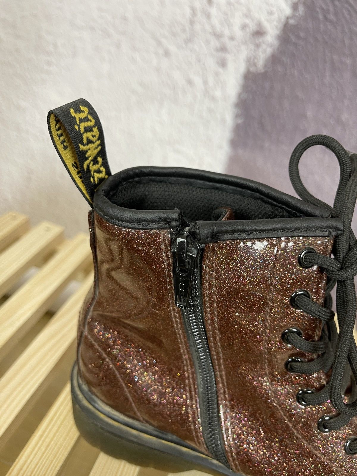 Dr. Martens Dr.Martens 1460 Glitter J AW501 boots vintage Size US 4 / IT 34 - 6 Thumbnail