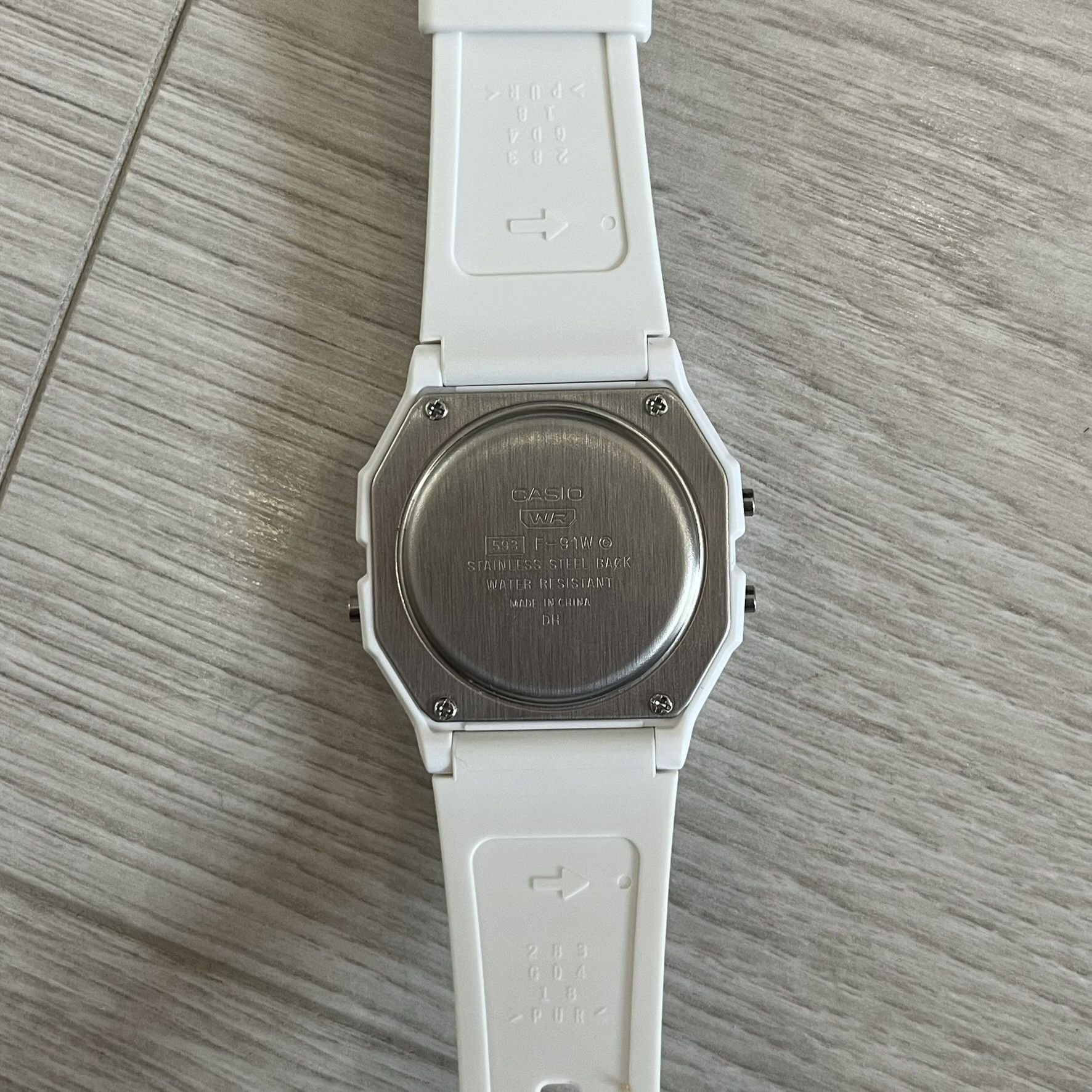 Casio Casio F-91W White "Mexico" Digital Watch Size ONE SIZE - 6 Thumbnail