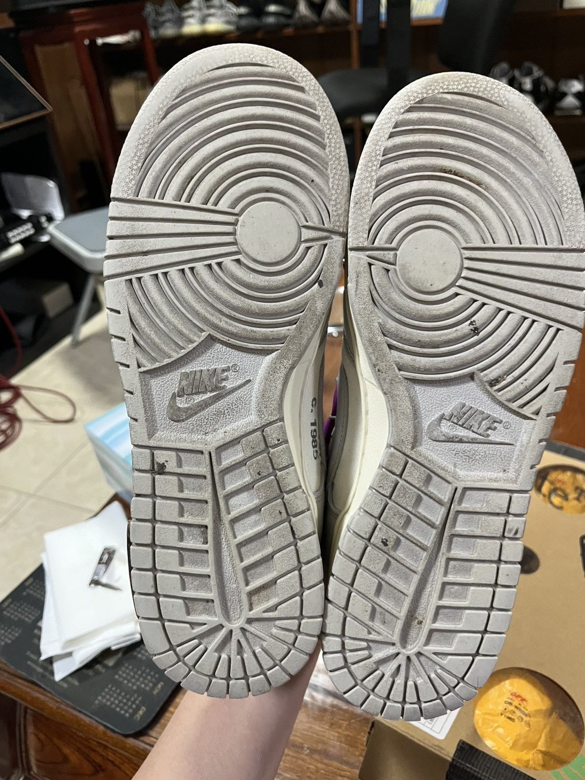 Nike × Off-White Off white dunk lot 28 size 9 Size US 9 / EU 42 - 6 Thumbnail