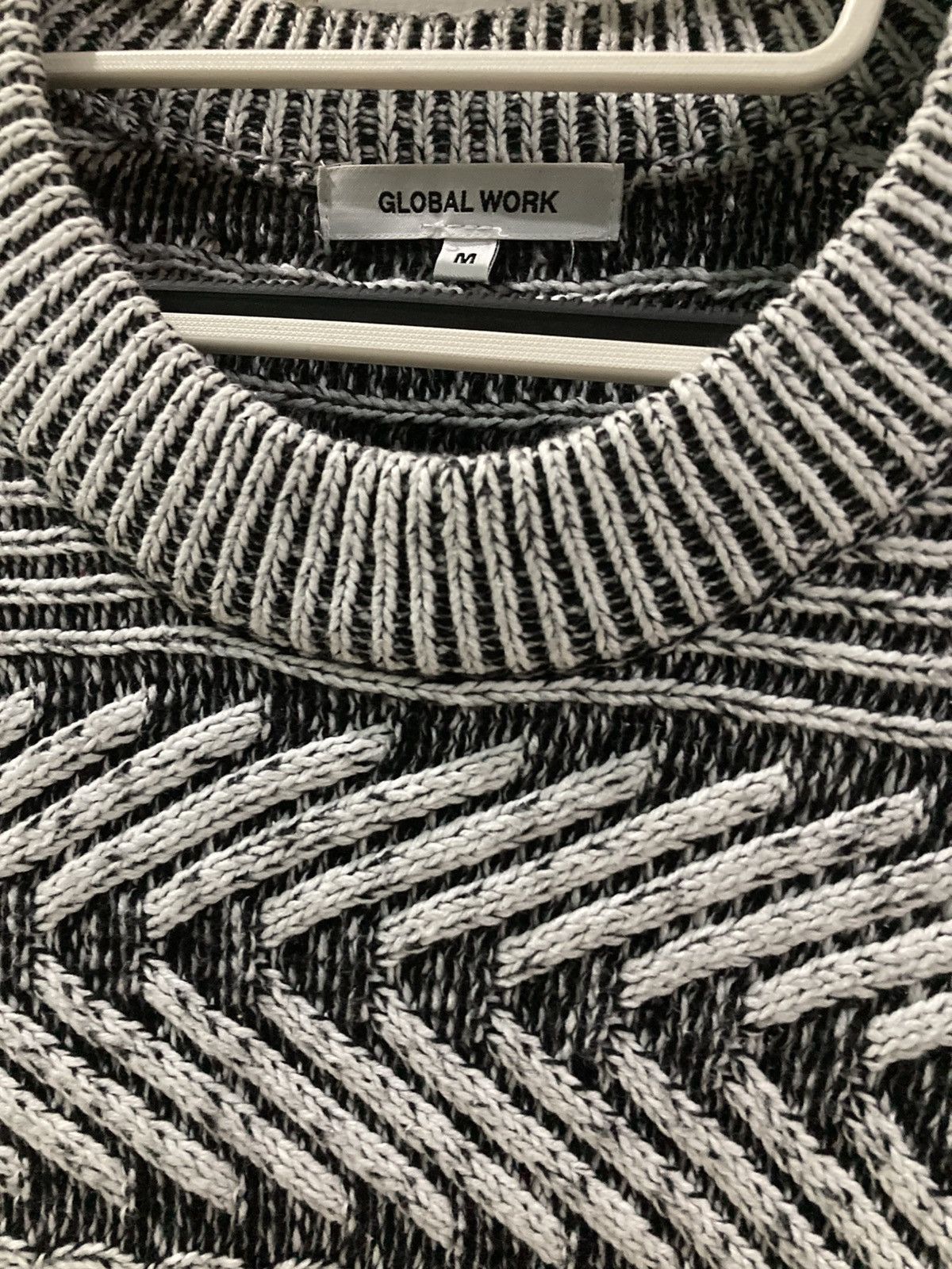 Global Work × Vintage Vintage Global Work Knitwear Size US L / EU 52-54 / 3 - 6 Thumbnail