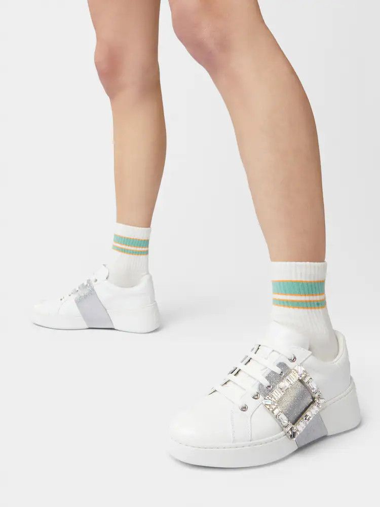 Roger Vivier o1s22i1n0325 Low-Top Sneakers in White Size US 11 / IT 41 - 8 Thumbnail