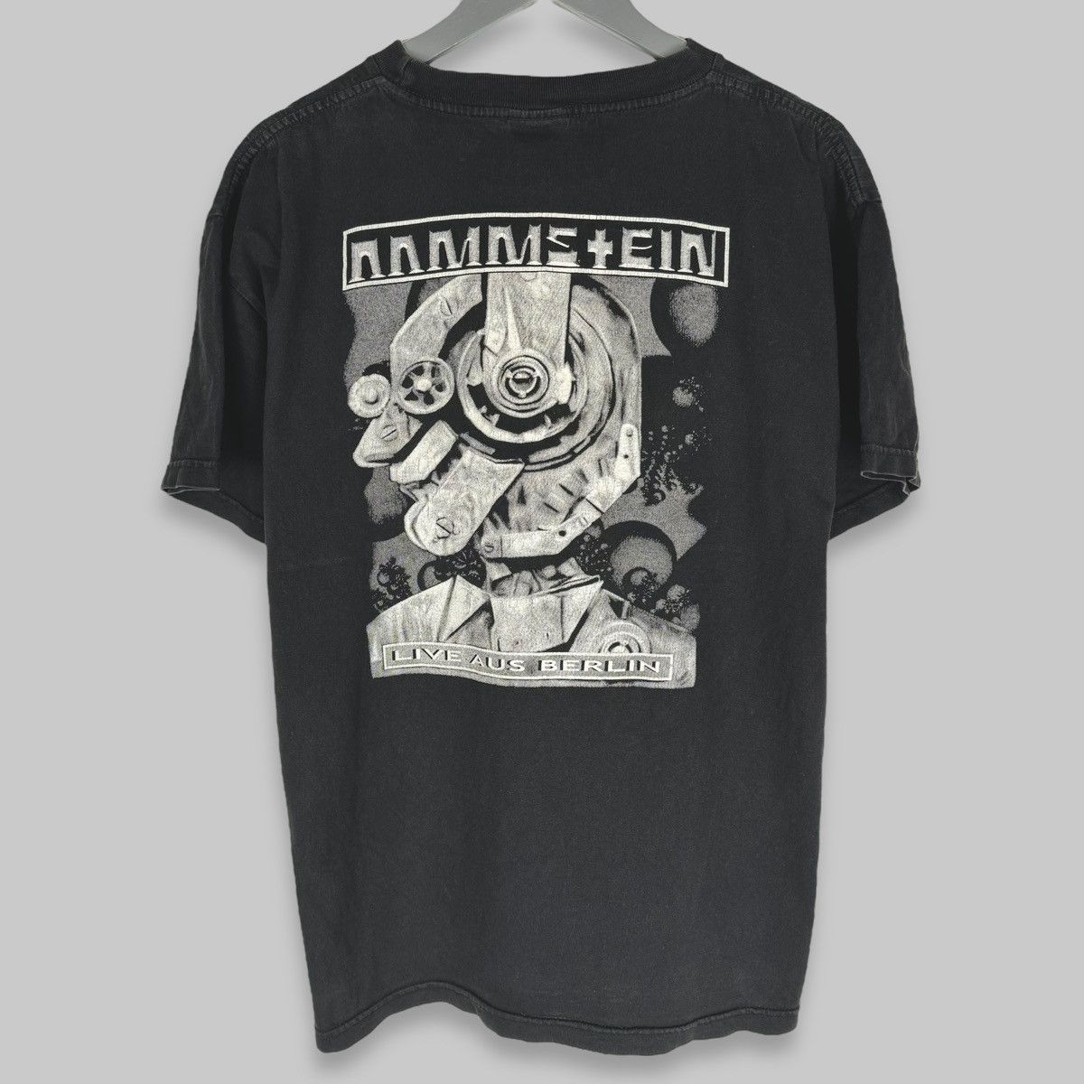 Band Tees Vintage 90s Rammstein Sehnsucht Live Aus Berlin Band T Shirt Size US XL / EU 56 / 4 - 2 Thumbnail