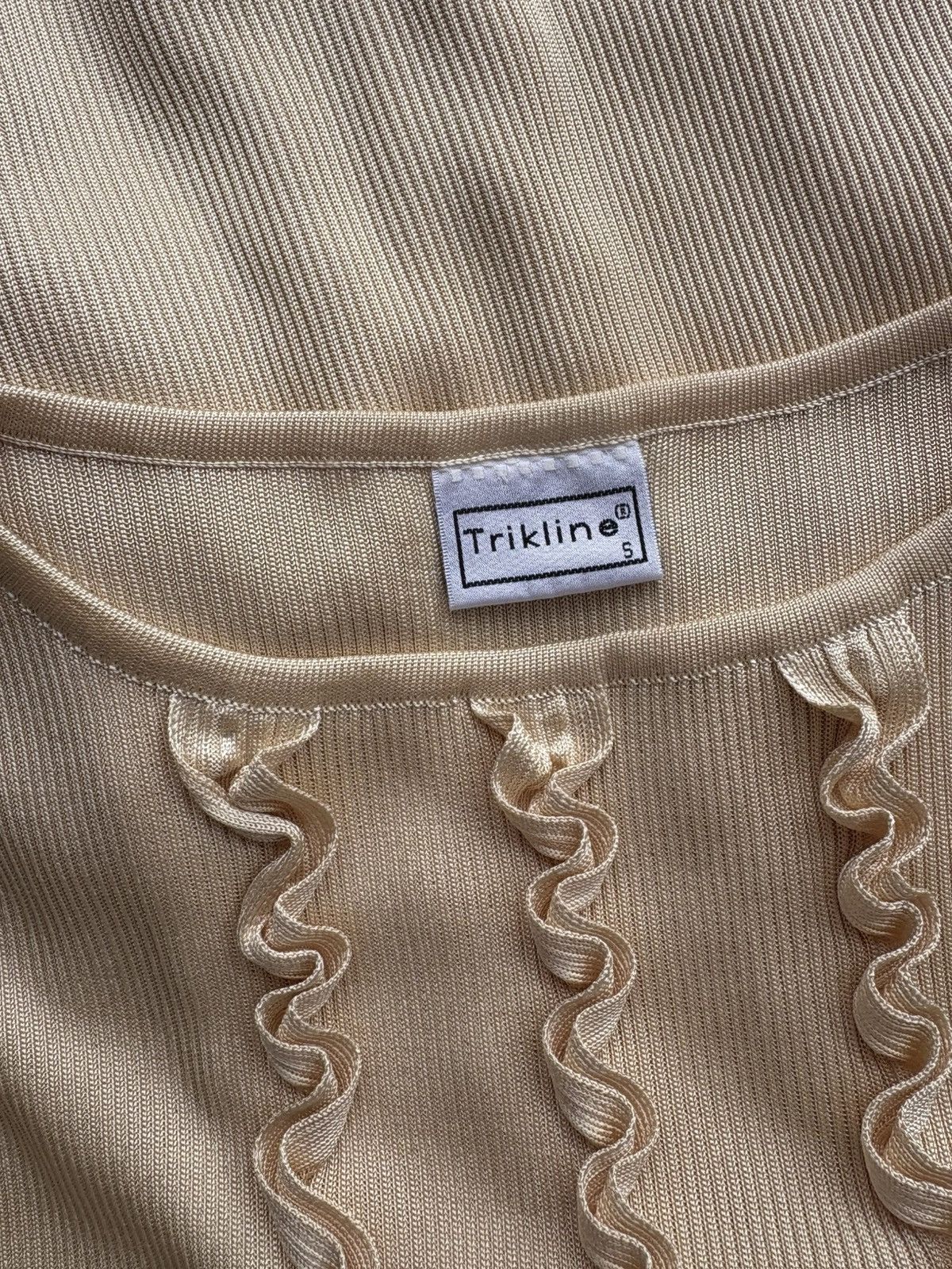 Vintage Trinkline blouse Size S / US 4 / IT 40 - 8 Thumbnail