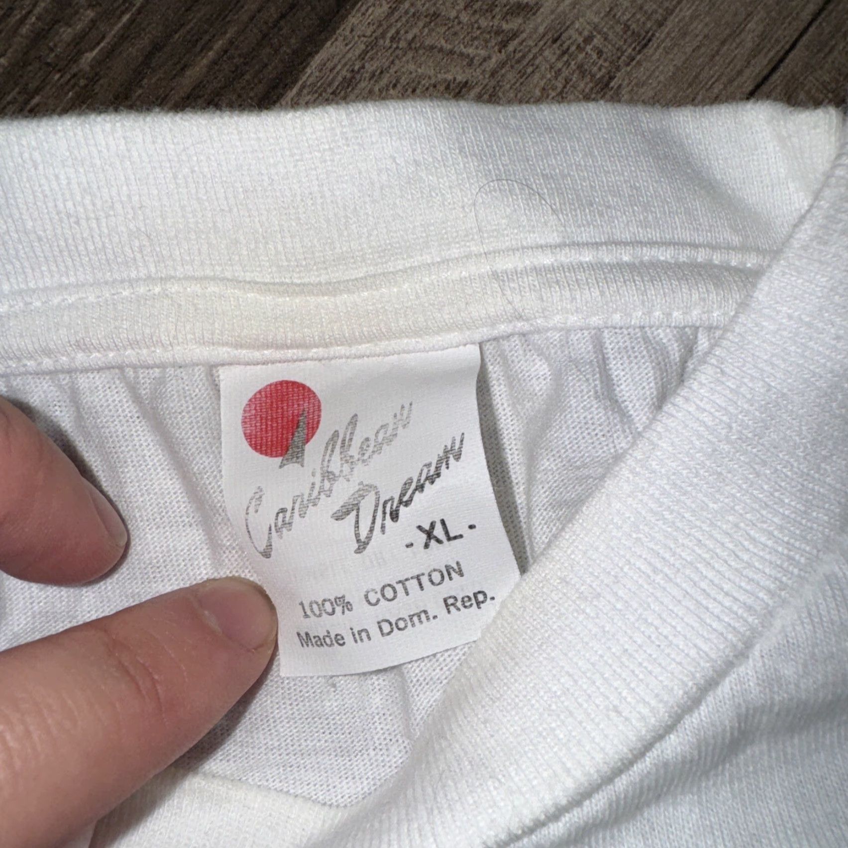 Vintage VINTAGE 1992 Democrat Stitch Single T-Shirt White XL Men XS? Size US XL / EU 56 / 4 - 3 Thumbnail