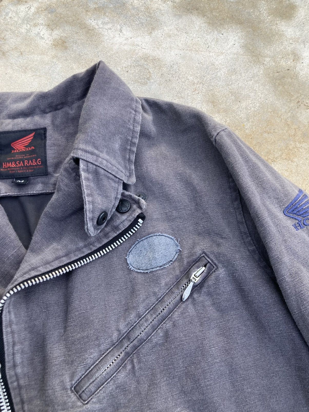 SHINICHIRO ARAKAWA Honda Shinichiro Arakawa Reflective Multi Pocket Moto Jakcet Size US M / EU 48-50 / 2 - 22 Thumbnail