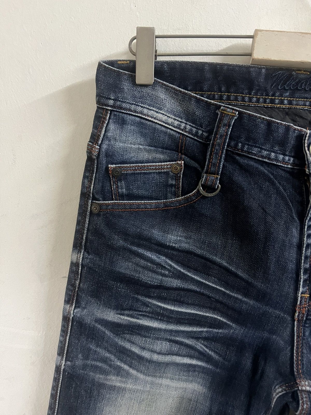 Japanese Brand × Vintage VINTAGE Y2K NICOLE CLUB DISTRESSED DENIM PANT Size US 32 / EU 48 - 9 Thumbnail