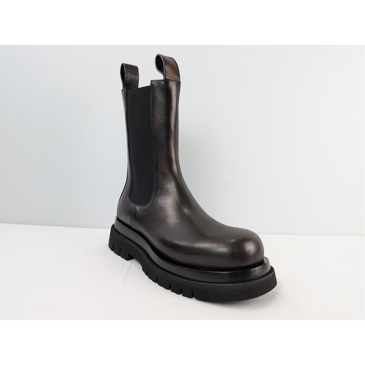 Bottega Veneta o1rshd1 Q:2 / Lug Boots in Ebony Size US 9 / EU 42 - 2 Thumbnail