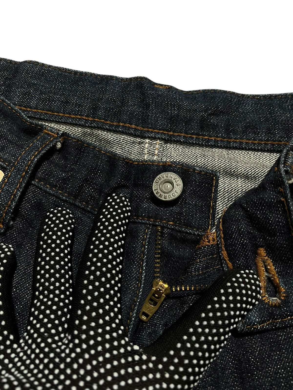 Designer × Japanese Brand × Journal Standard JOURNAL STANDARD JAPANESE BRAND NON SELVEDGE JEANS Size US 34 / EU 50 - 6 Thumbnail