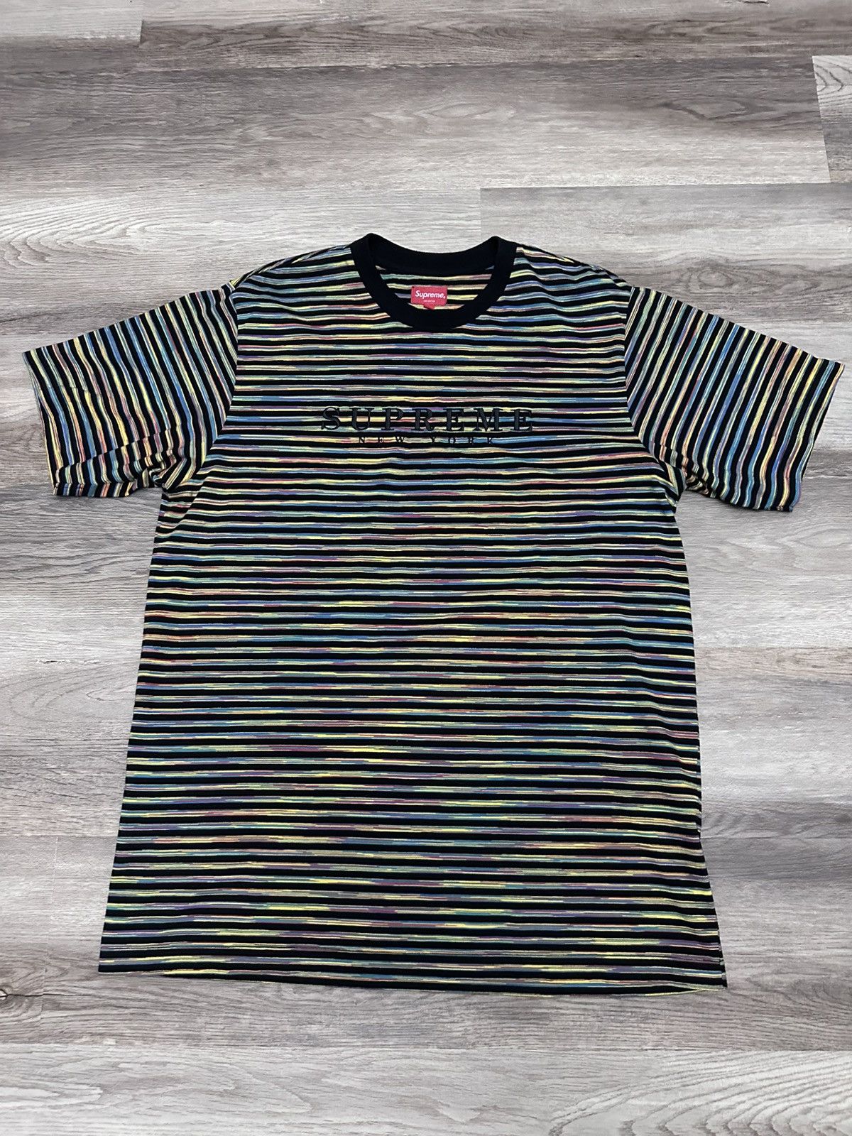 Supreme Supreme SS18 Static Stripe Top Size US L / EU 52-54 / 3 - 2 Thumbnail