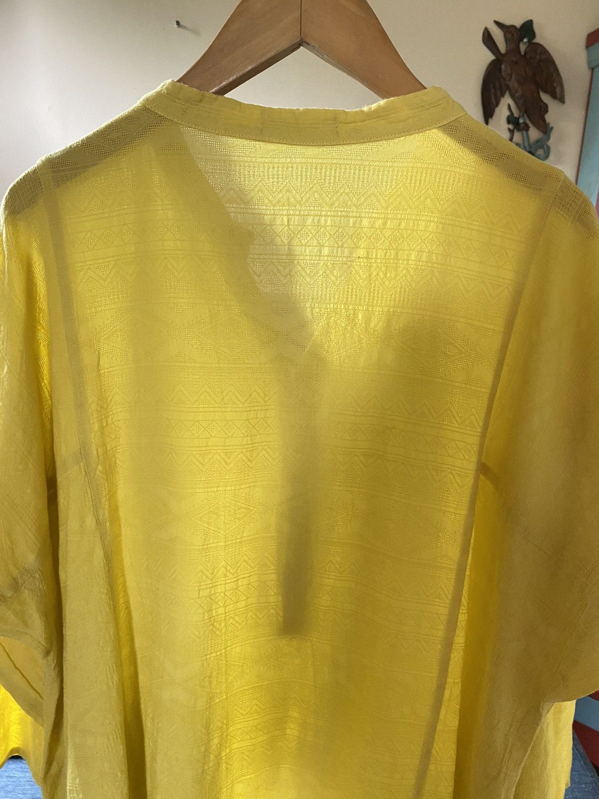 Issey Miyake Plantation Yellow Dress Size M / US 6-8 / IT 42-44 - 5 Thumbnail