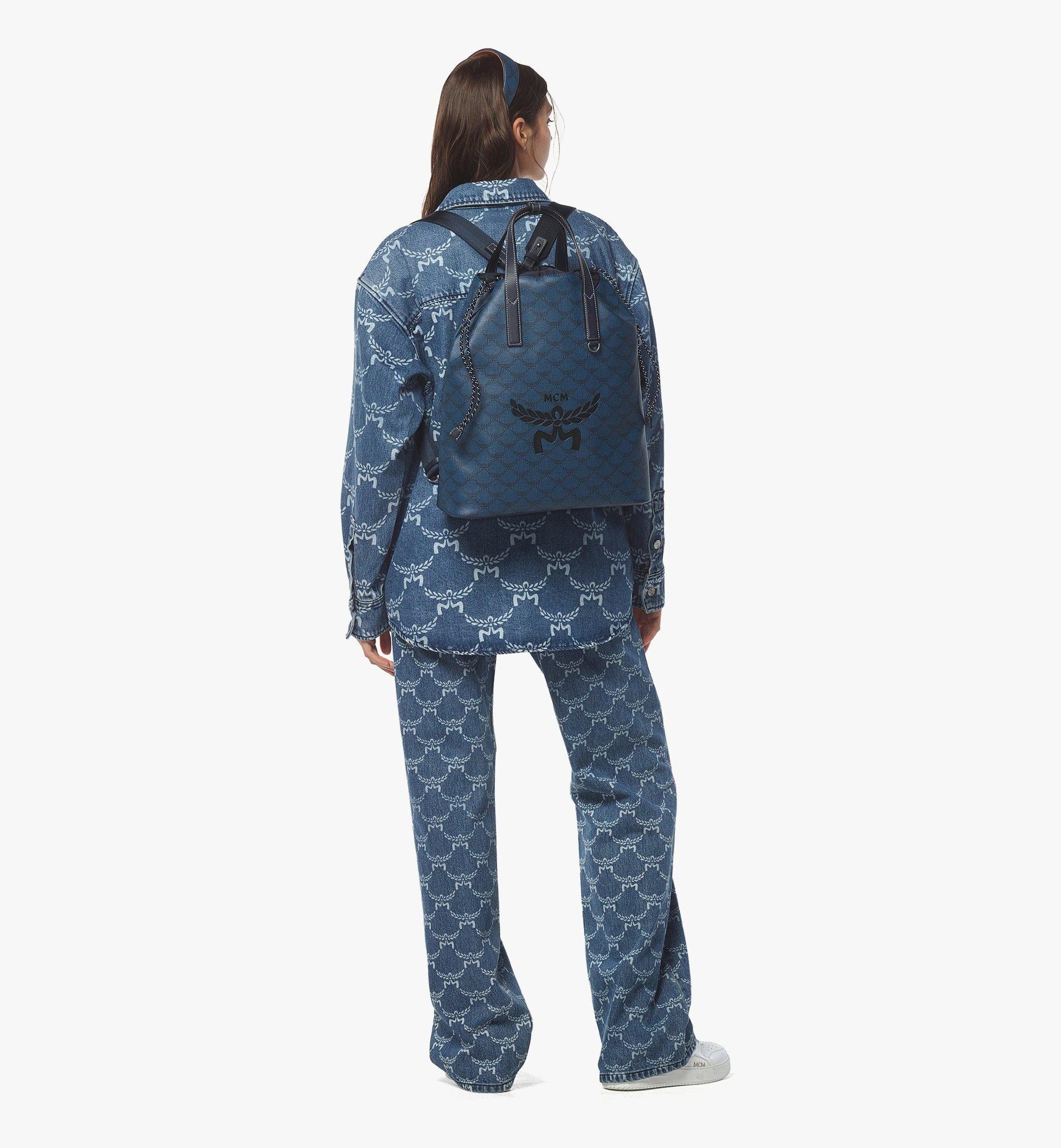MCM o1mt1gz0325 Size: OS / Unisex Himmel Drawstring Backpack Size ONE SIZE - 3 Thumbnail