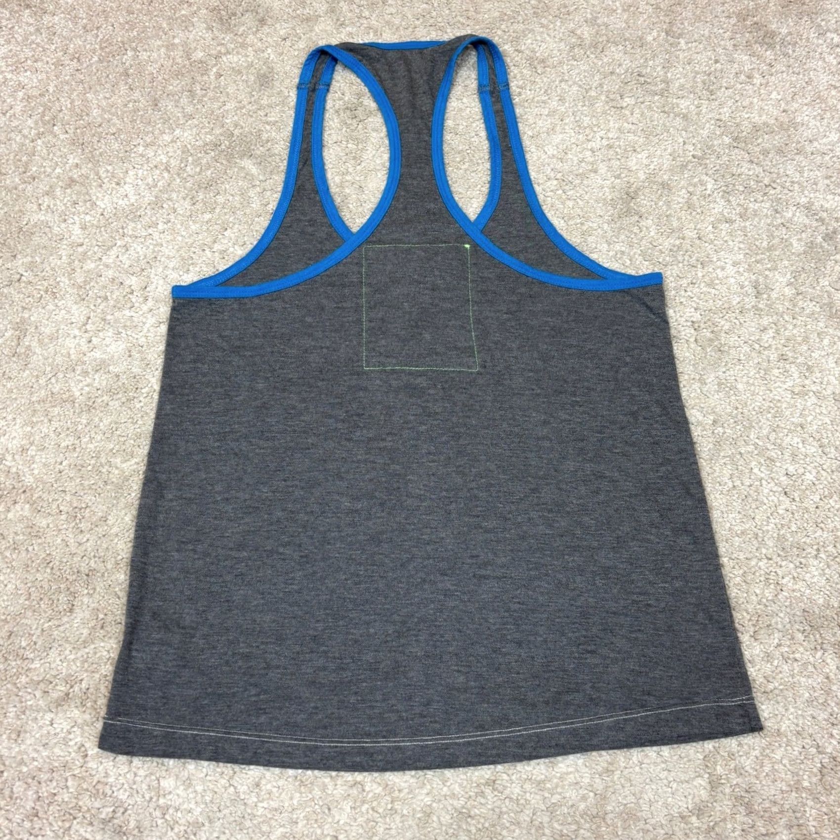Aviator Nation Aviator Nation Tank Top Gray Wave Graphic Racerback Women's Medium Size M / US 6-8 / IT 42-44 - 3 Thumbnail